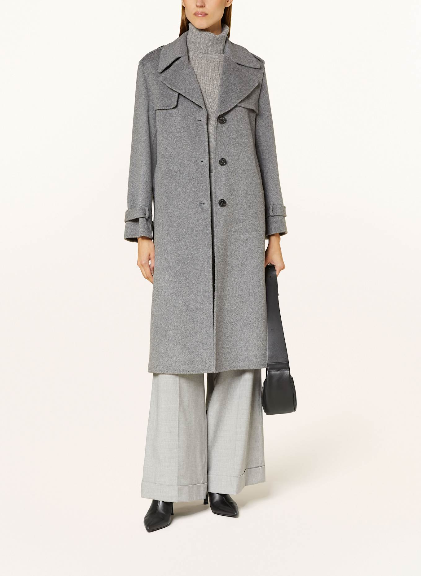 ANFINY Wool coat AUDREY: GRAY