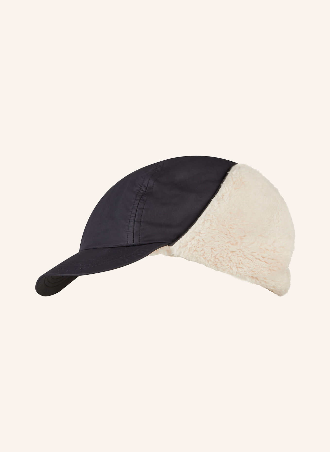 ISABEL MARANT|HUNTING CAPS/BERET HATS (KARDA (CU064XFA ISABEL MARANT Cap KARDA with teddy in black/ light brown
