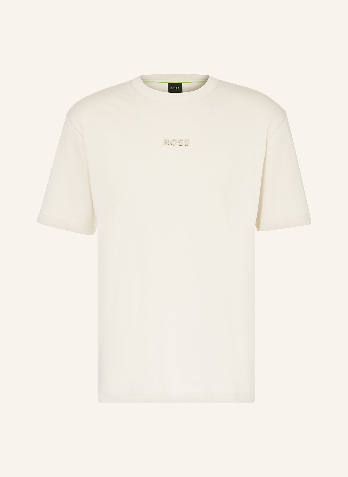 BOSS T-Shirt, Farbe: CREME (Bild 1)