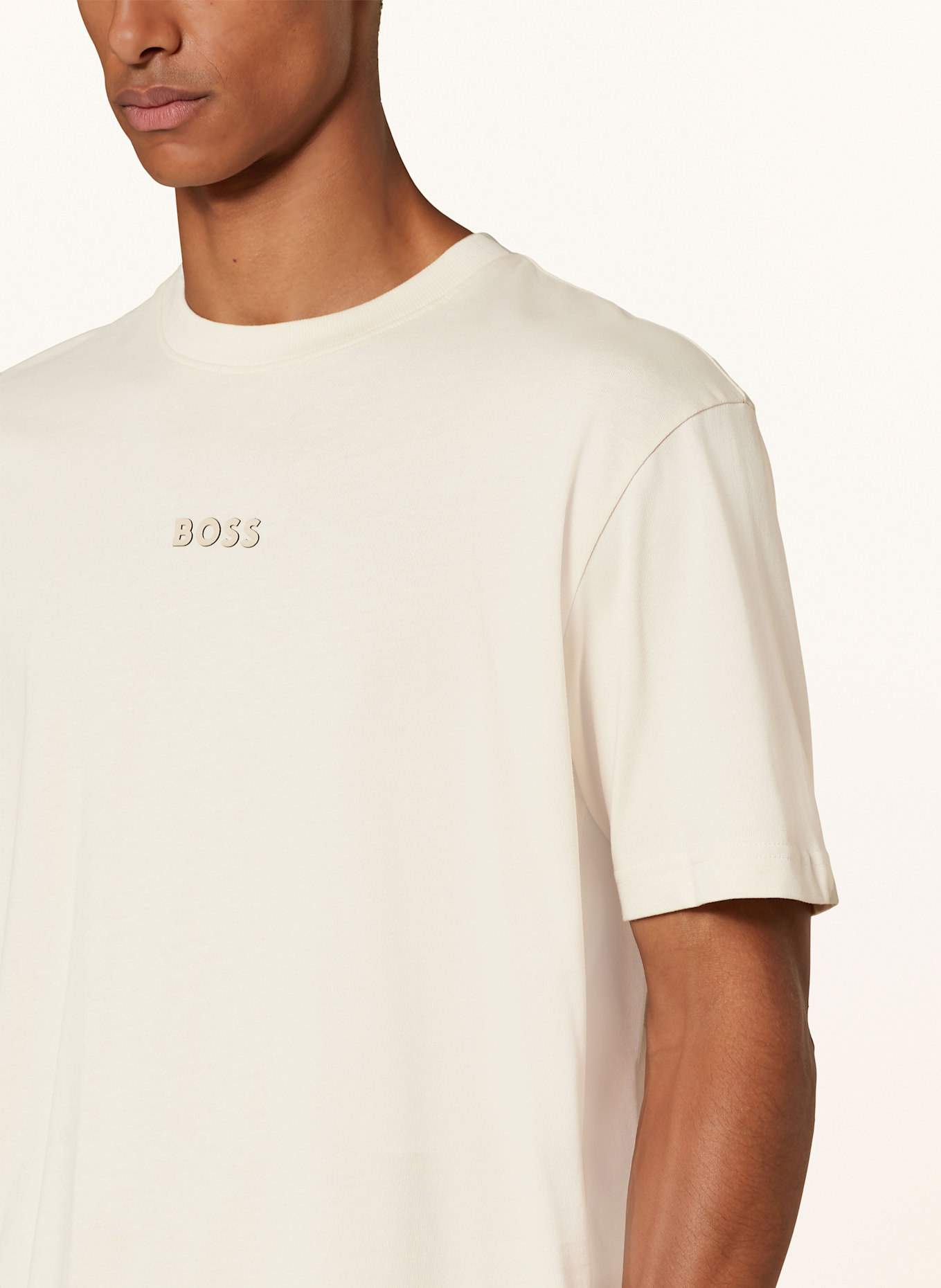 BOSS T-Shirt, Farbe: CREME (Bild 4)