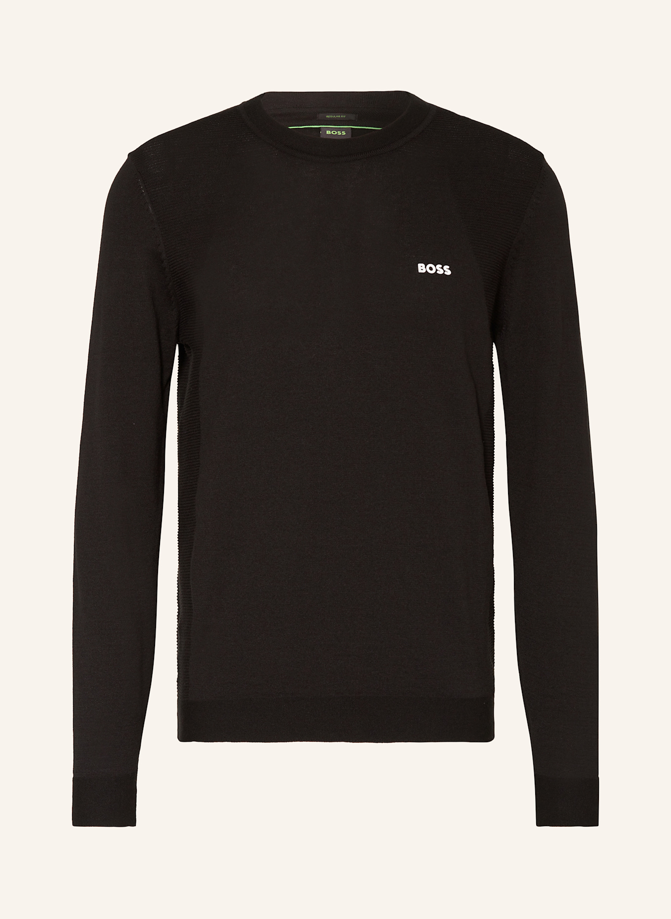 BOSS Pullover MOMENTUM_LITE: SCHWARZ