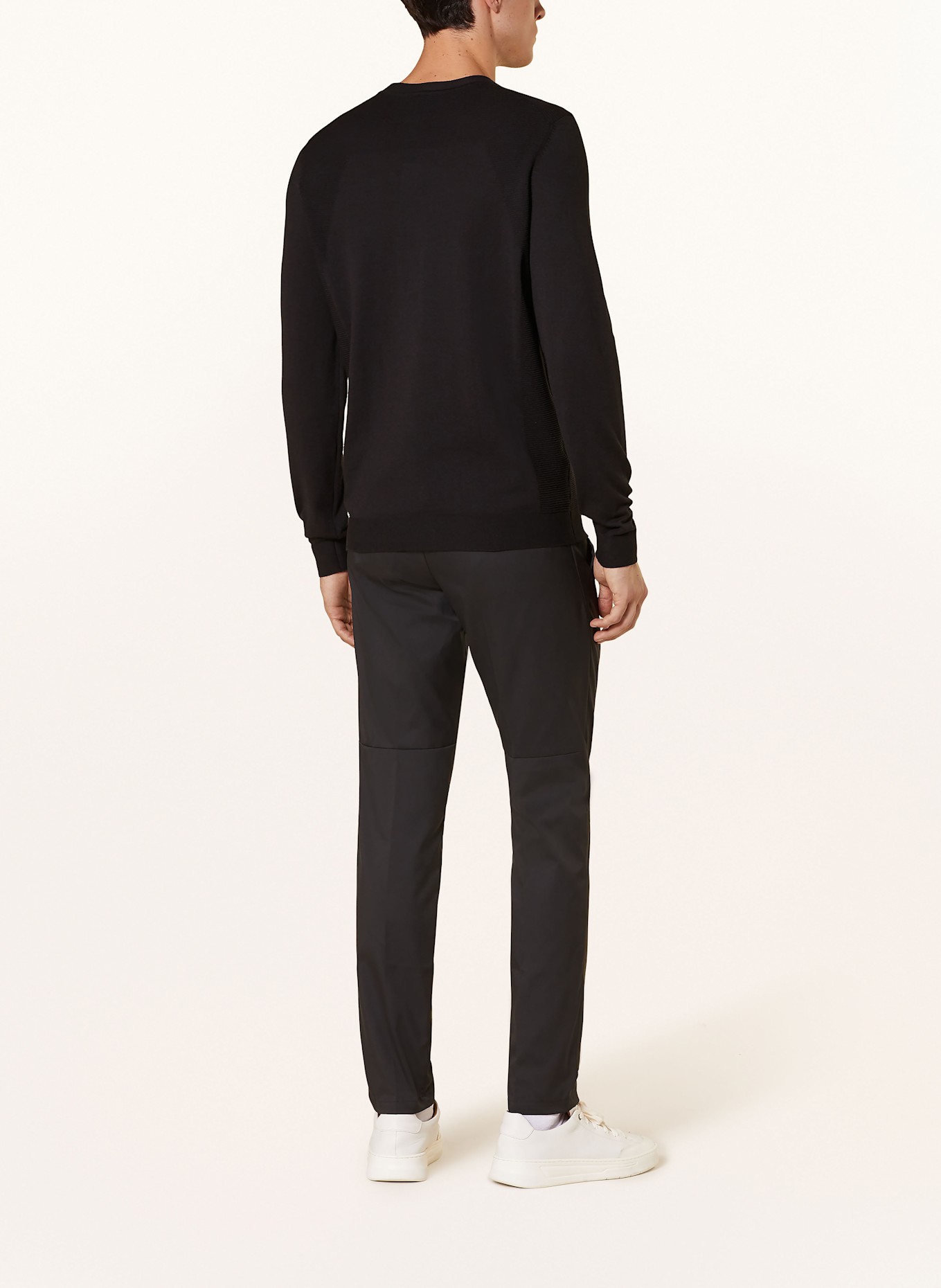 BOSS Pullover MOMENTUM_LITE: SCHWARZ