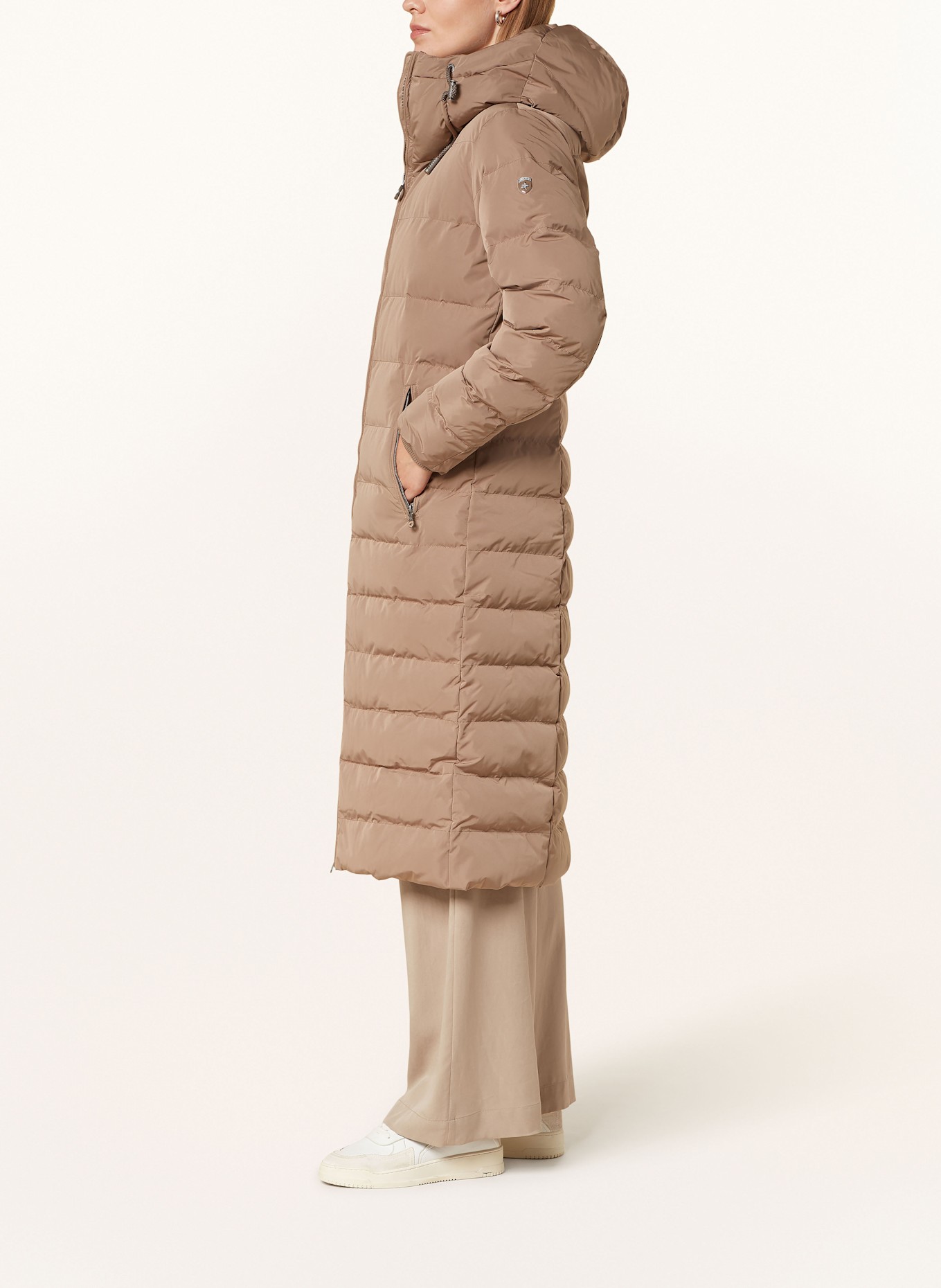 WELLENSTEYN Steppmantel CORDOBA LONG: BEIGE