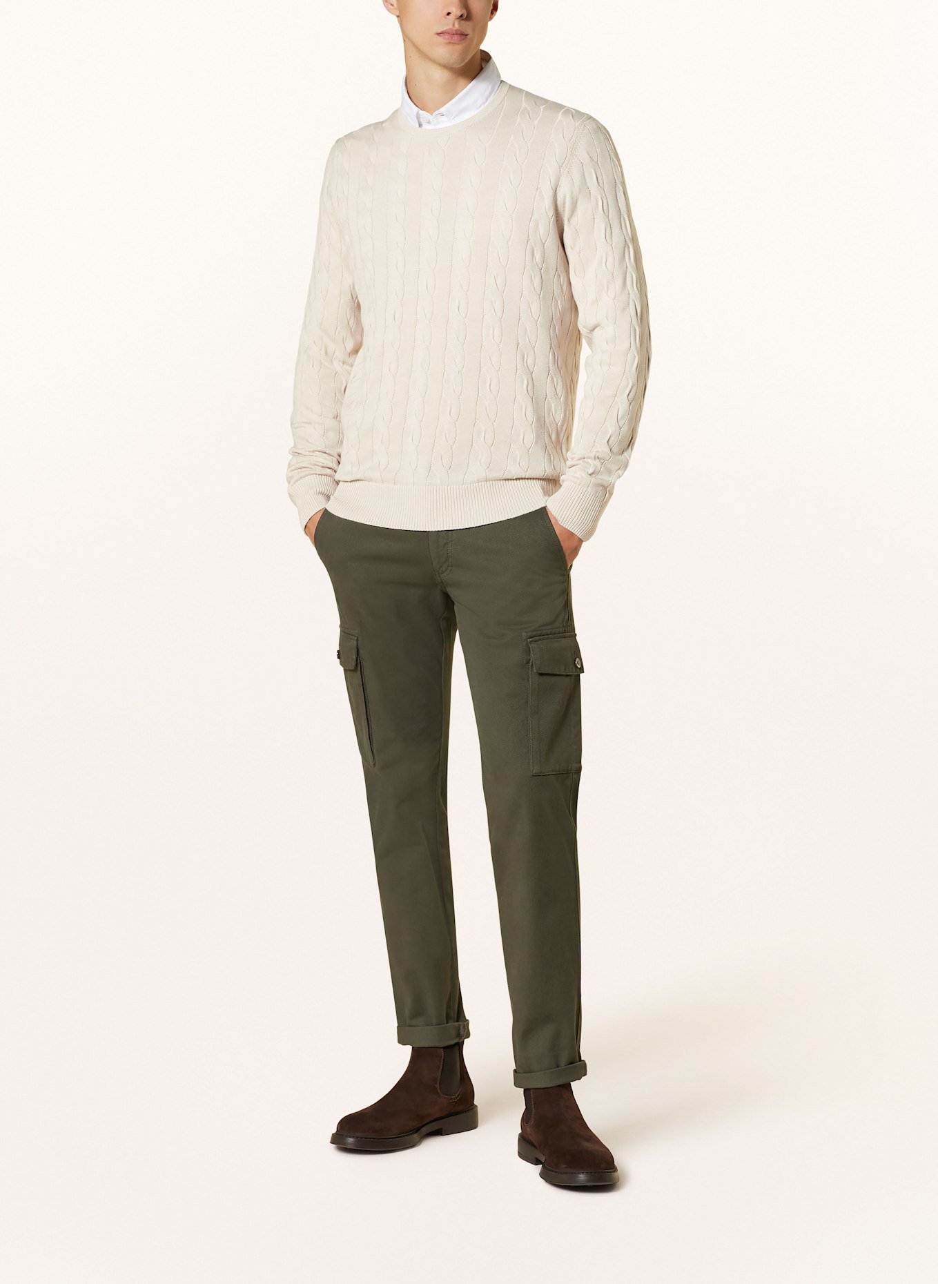 STROKESMAN'S Pullover, Farbe: CREME (Bild 2)