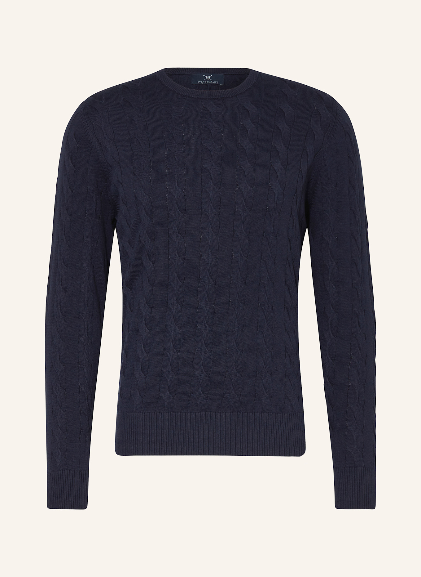 STROKESMAN'S Pullover: DUNKELBLAU