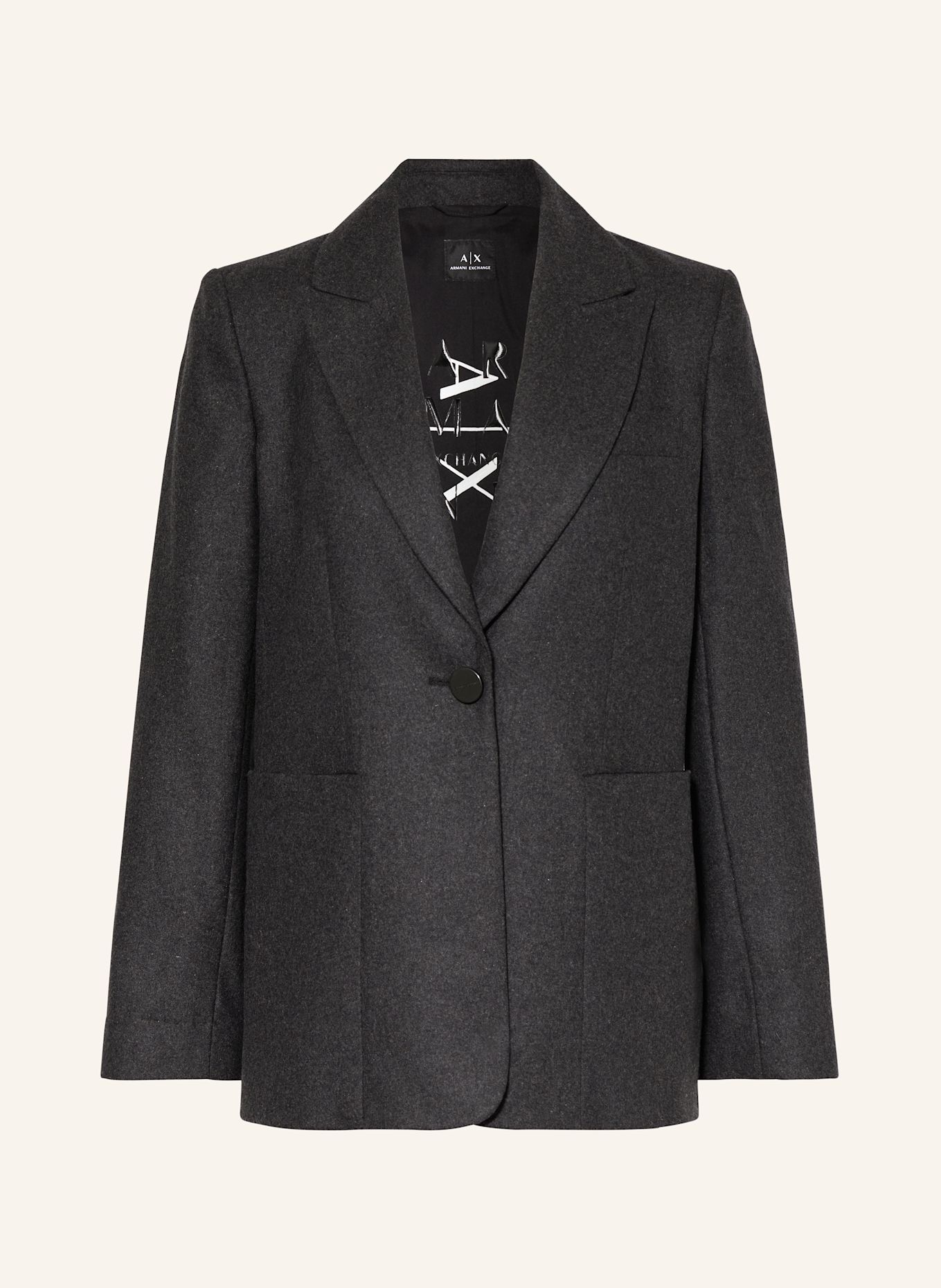 ARMANI EXCHANGE Blazer, Farbe: DUNKELGRAU (Bild 1)