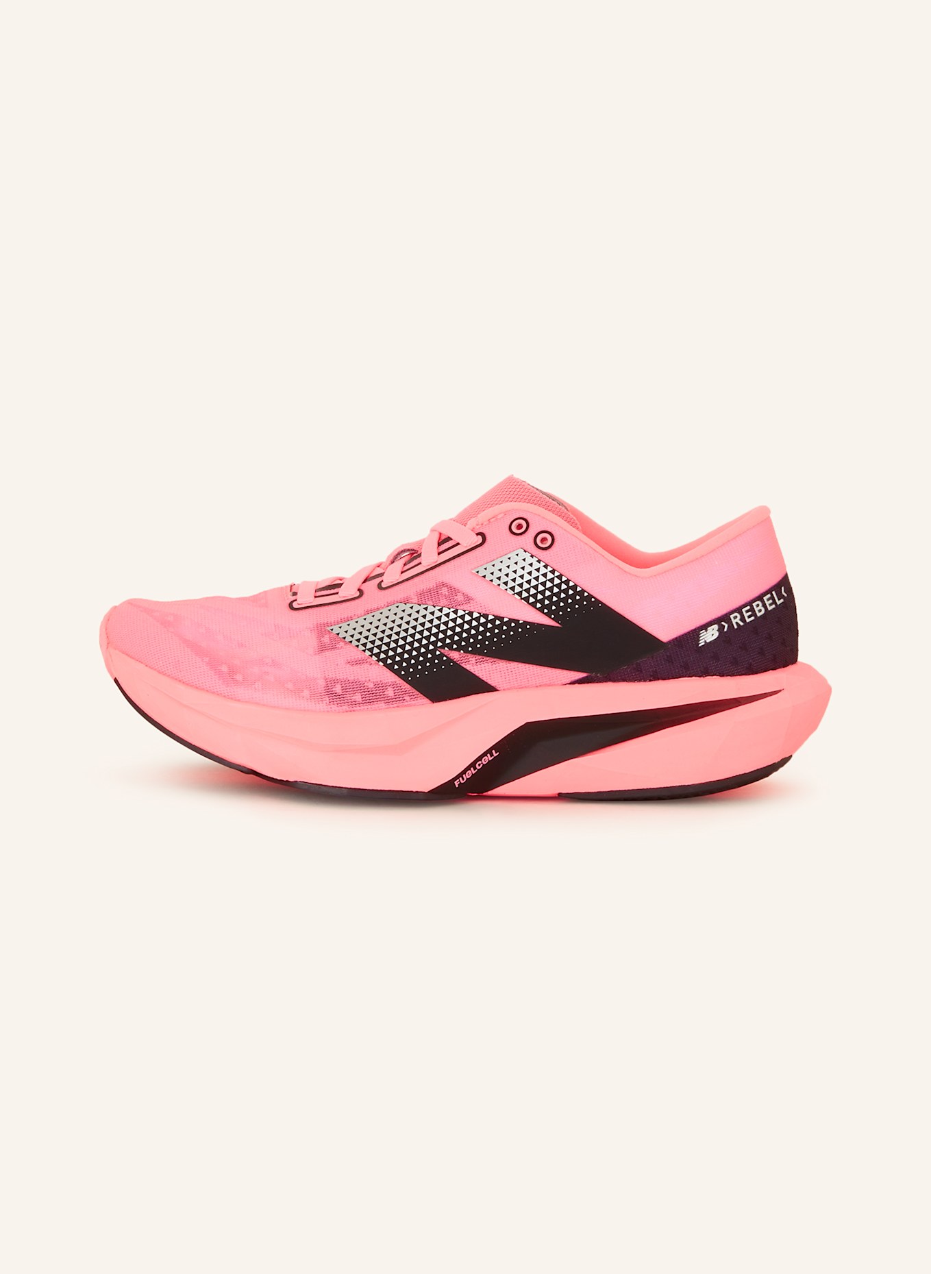 new balance Running shoes FUELLCELL REBEL V4, Color: NEON PINK/ BLACK (Image 4)