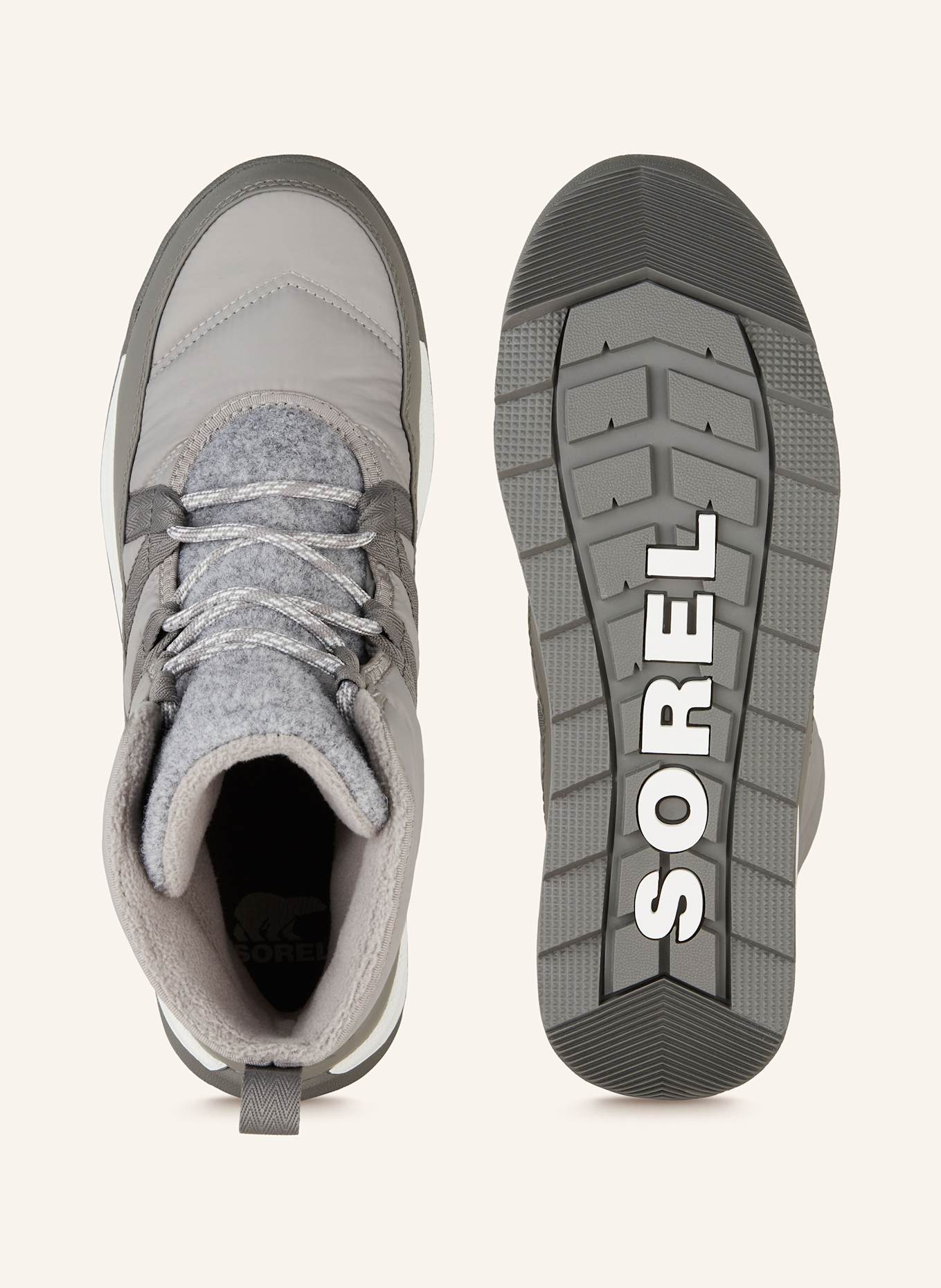 SOREL Schnürboots WHITNEY™ II PLUS LACE: GRAU