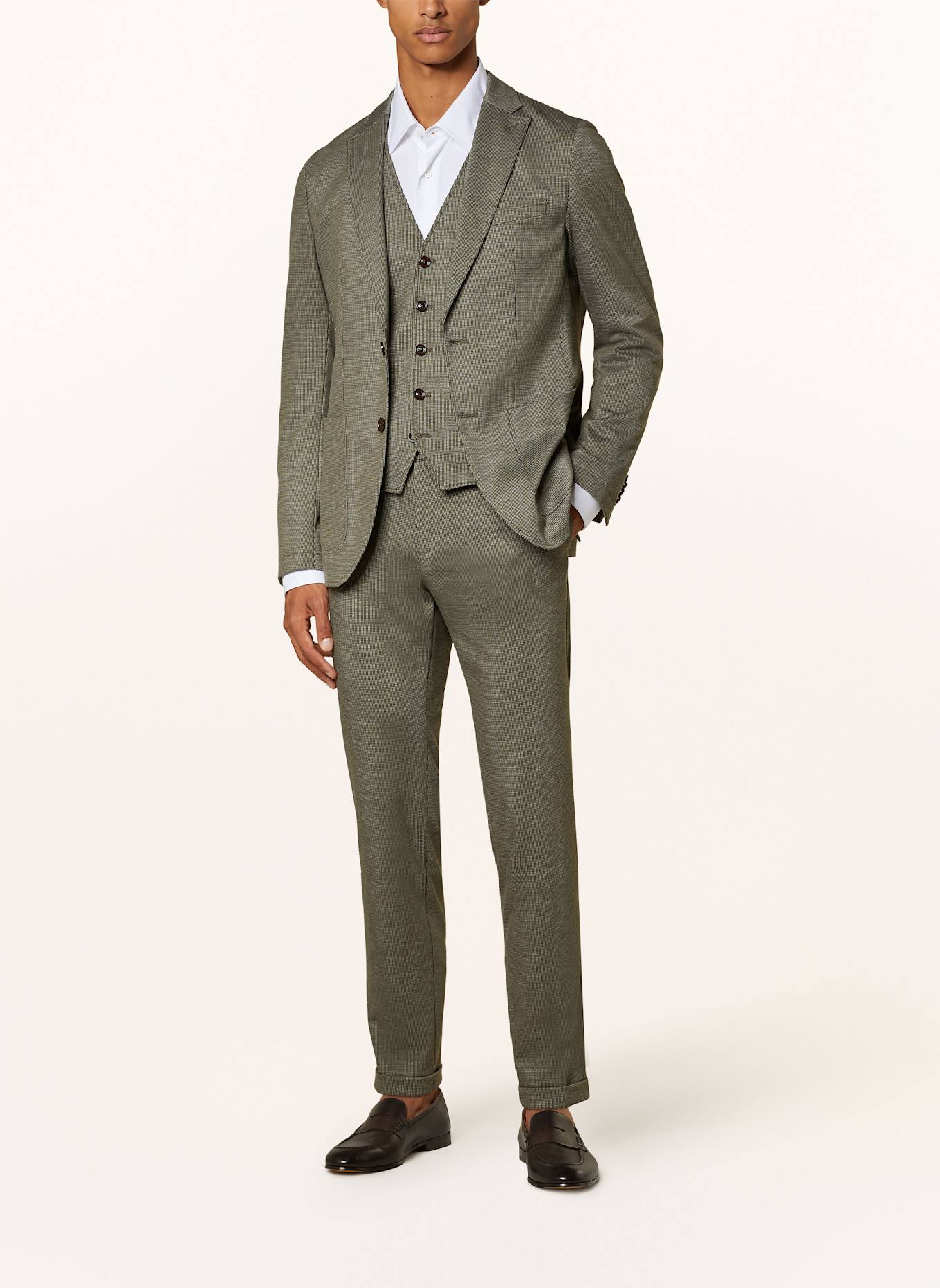 CG - CLUB of GENTS Suit trousers extra slim fit, Color: 52 Grün (Image 2)