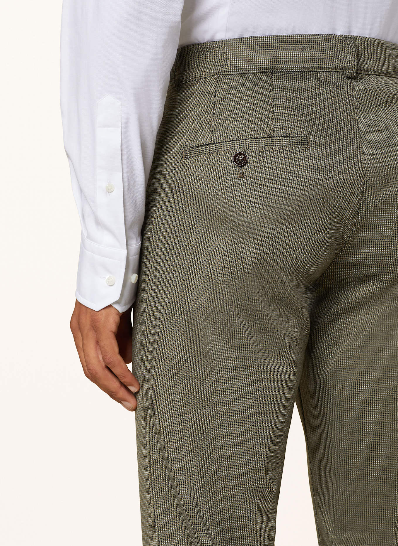 CG - CLUB of GENTS Suit trousers extra slim fit, Color: 52 Grün (Image 6)