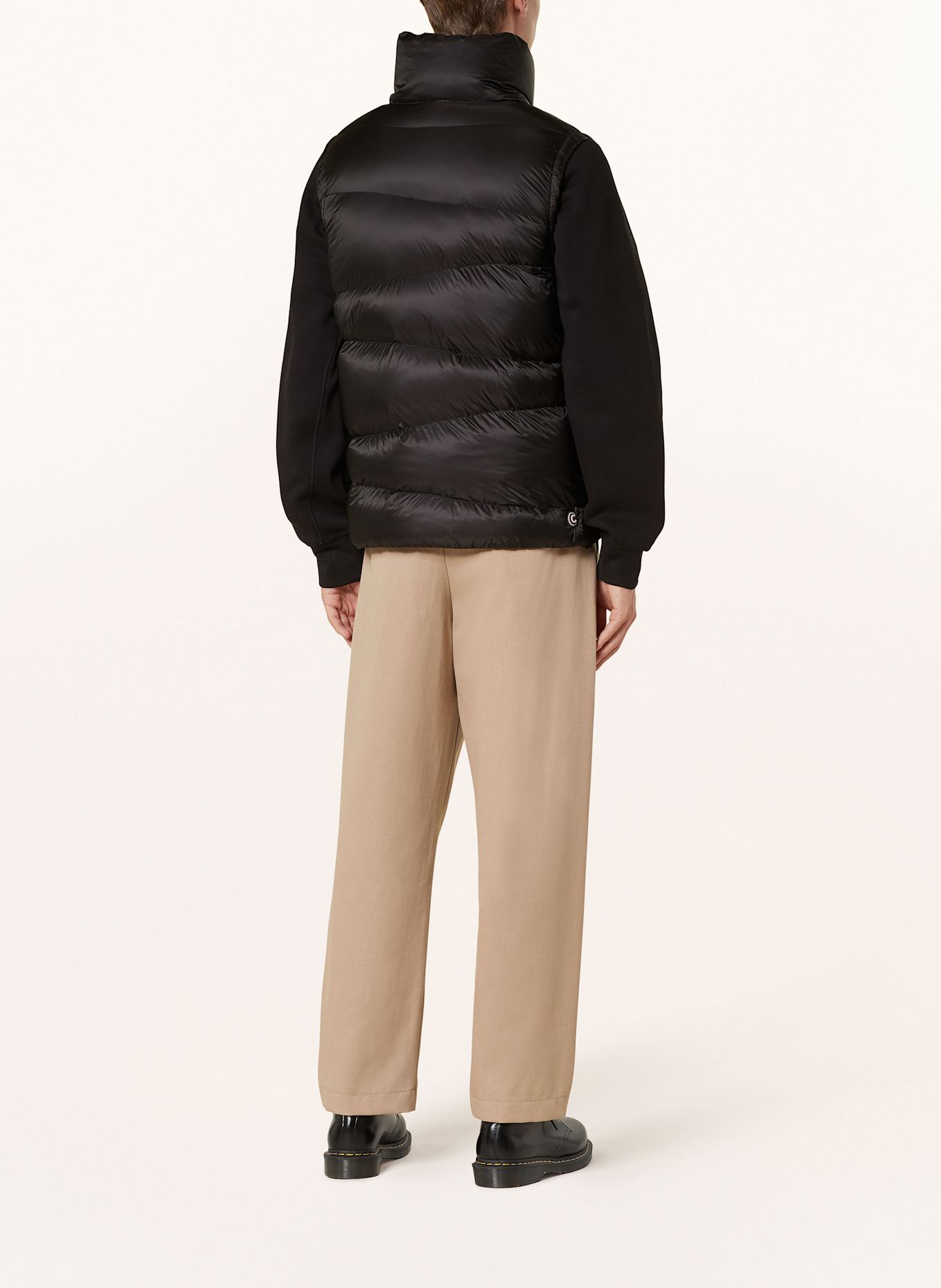 COLMAR Down vest in black