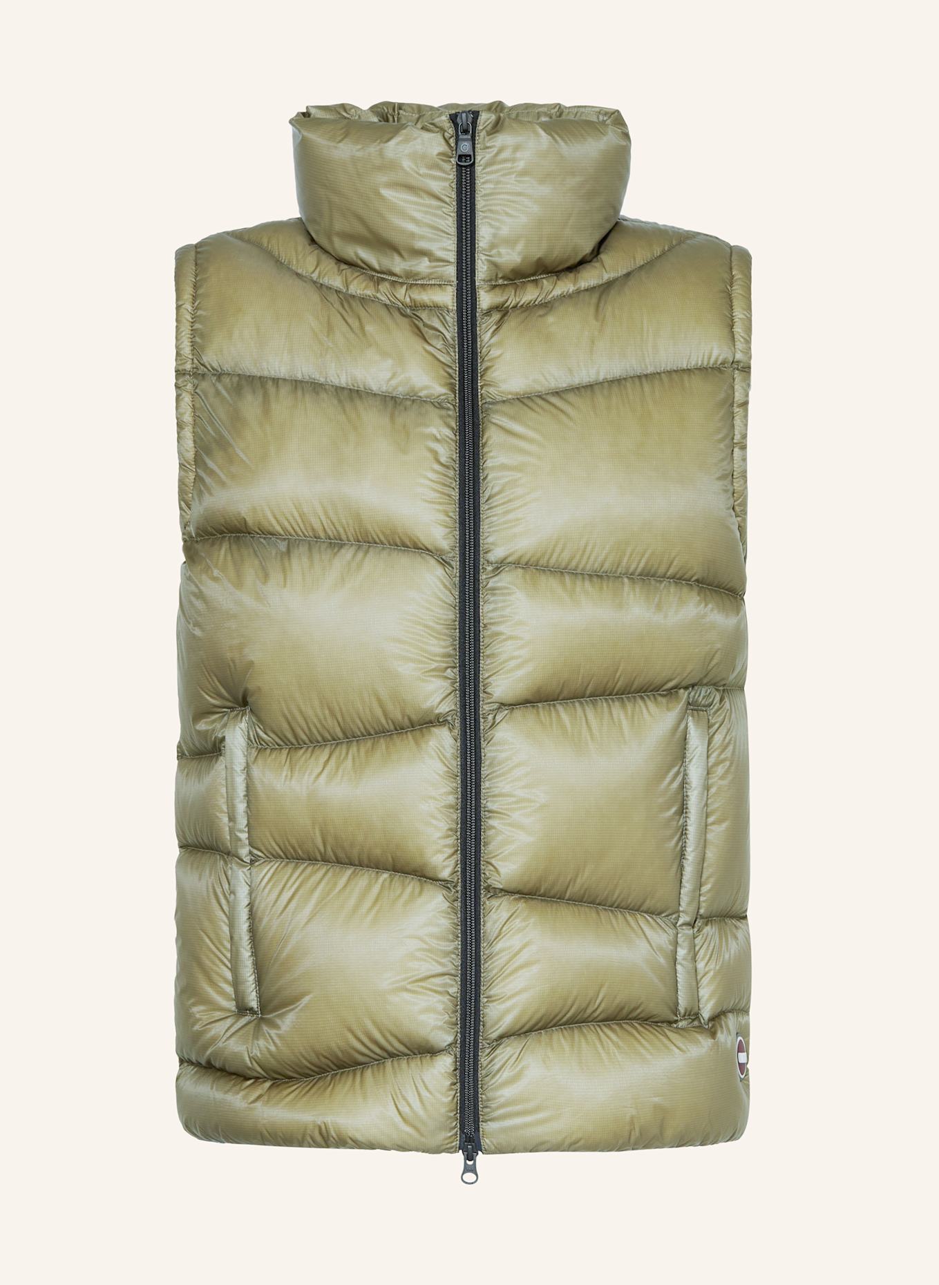 COLMAR Down vest: OLIVE