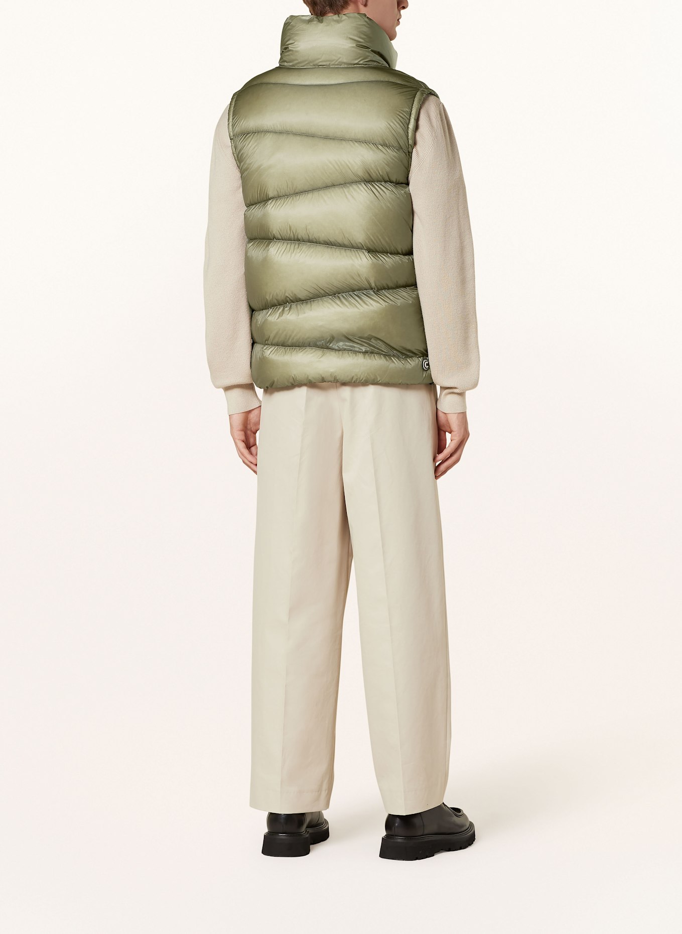 COLMAR Down vest: OLIVE