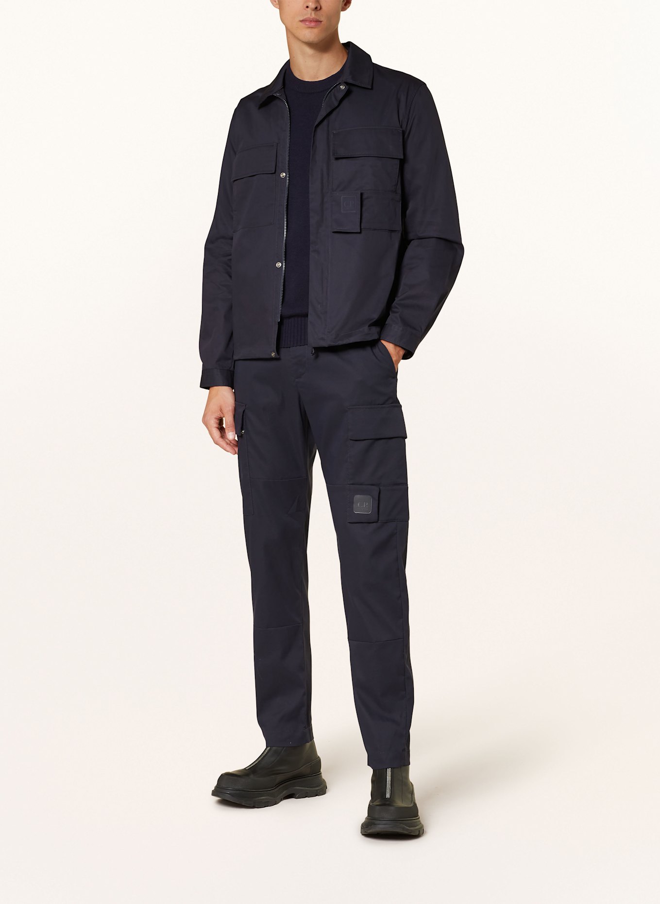 C.P. COMPANY Cargo pants slim fit, Color: DARK BLUE (Image 2)