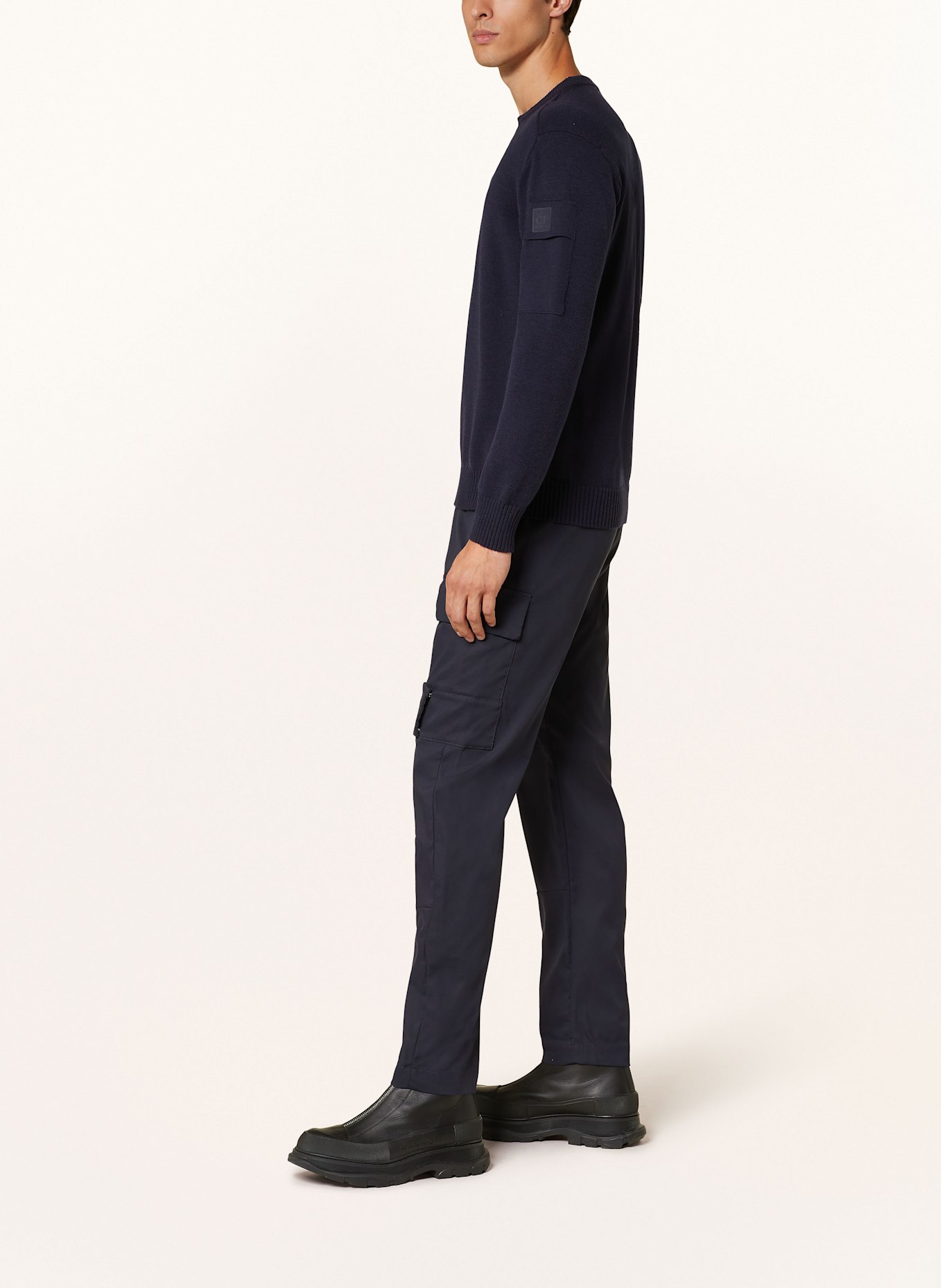 C.P. COMPANY Cargo pants slim fit, Color: DARK BLUE (Image 4)