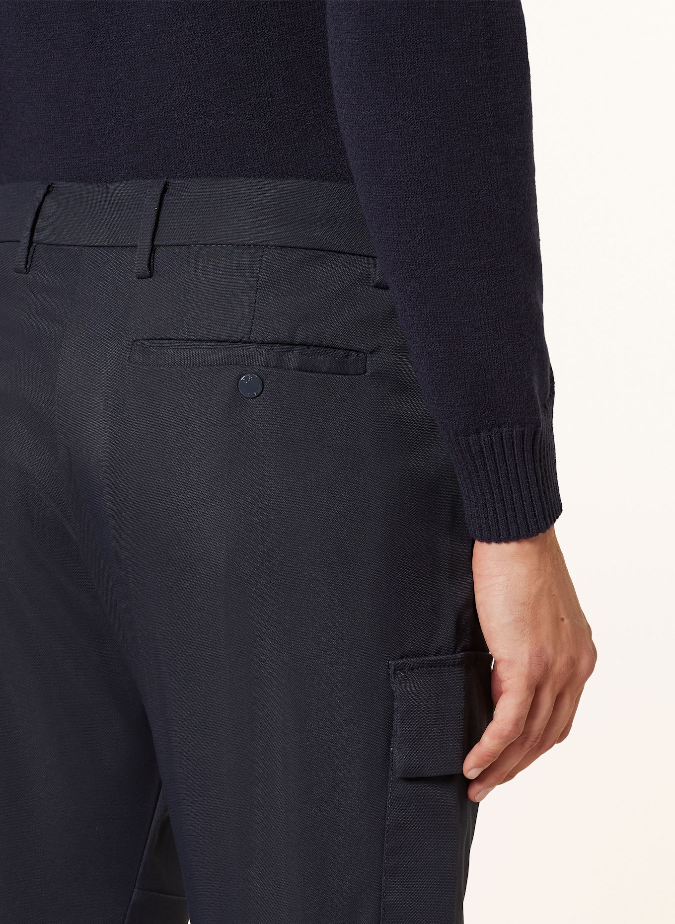 C.P. COMPANY Cargo pants slim fit, Color: DARK BLUE (Image 6)