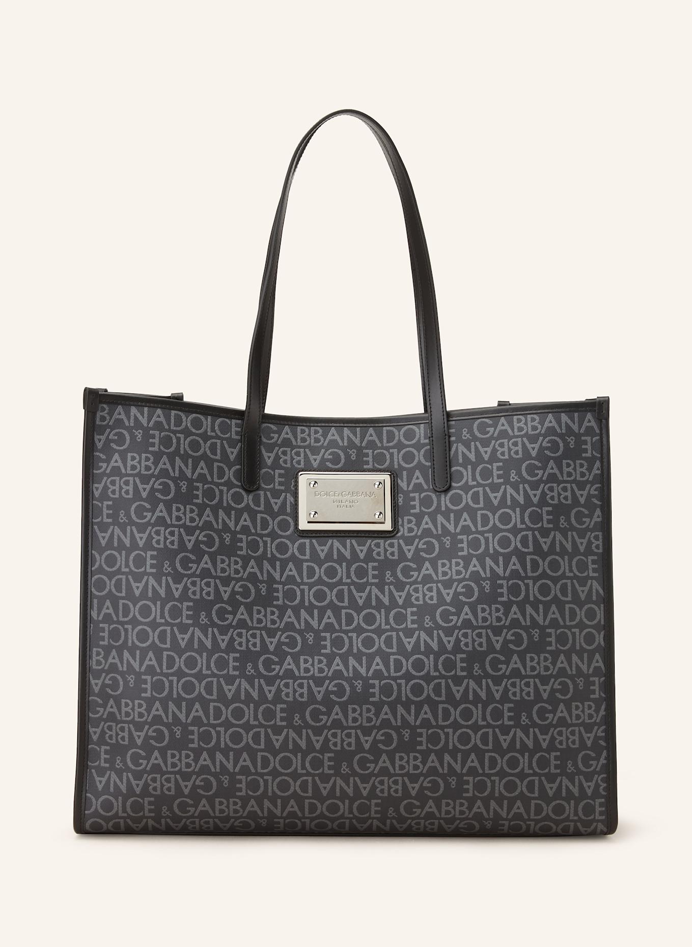 DOLCE & GABBANA Shopper, Farbe: SCHWARZ/ GRAU (Bild 1)