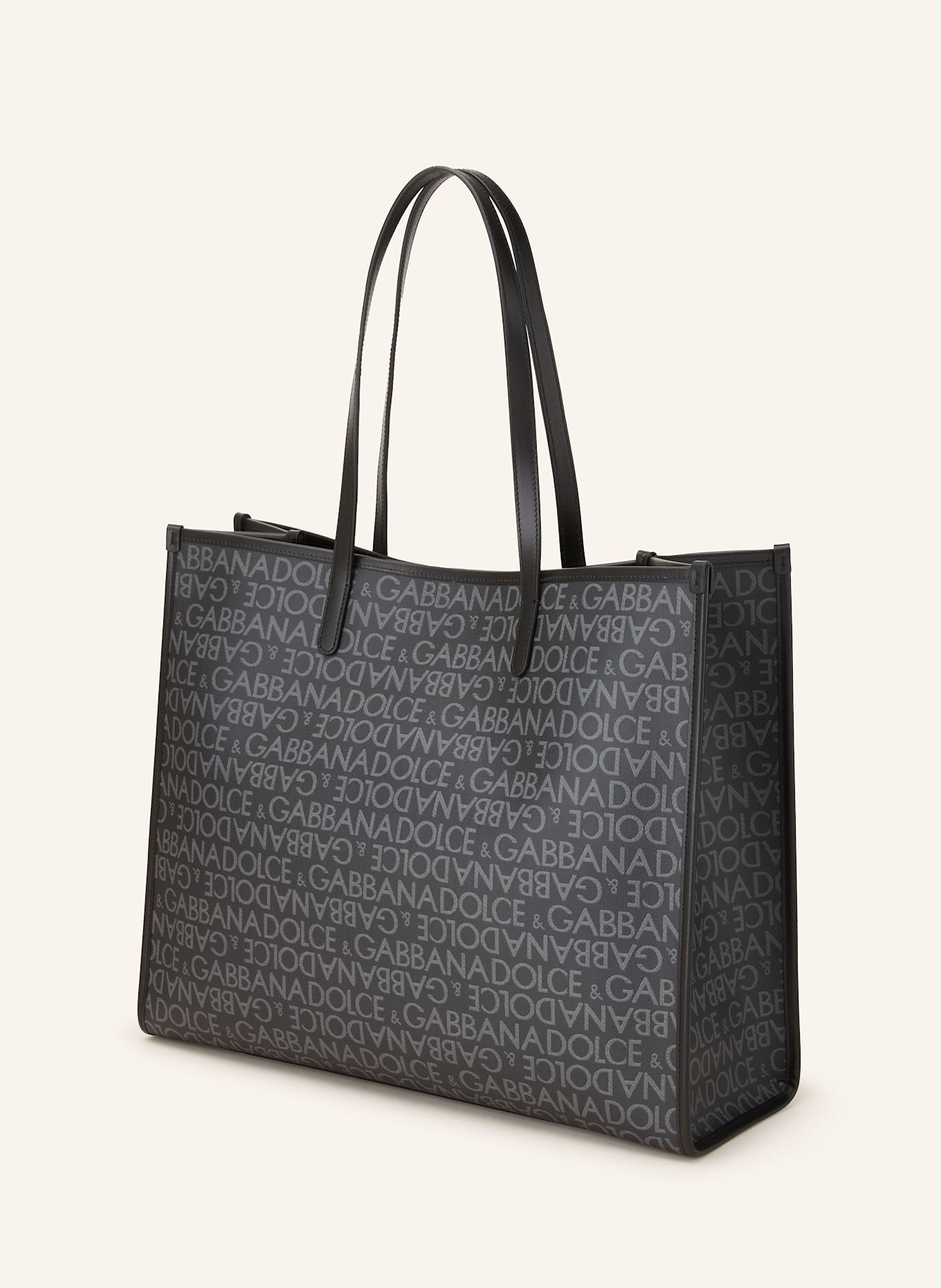 DOLCE & GABBANA Shopper, Color: BLACK/ GRAY (Image 2)