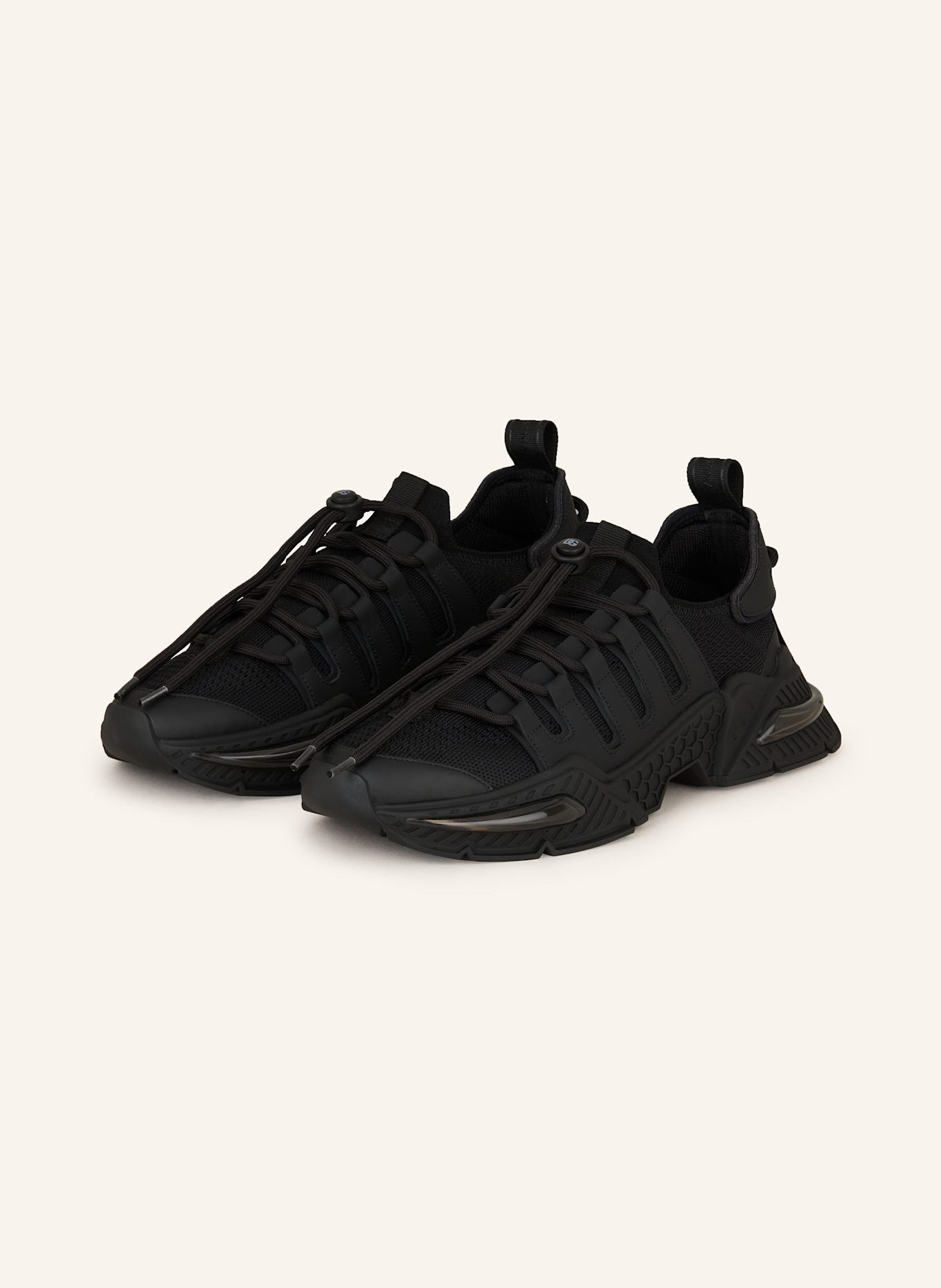 DOLCE & GABBANA Sneaker AIRMASTER: SCHWARZ
