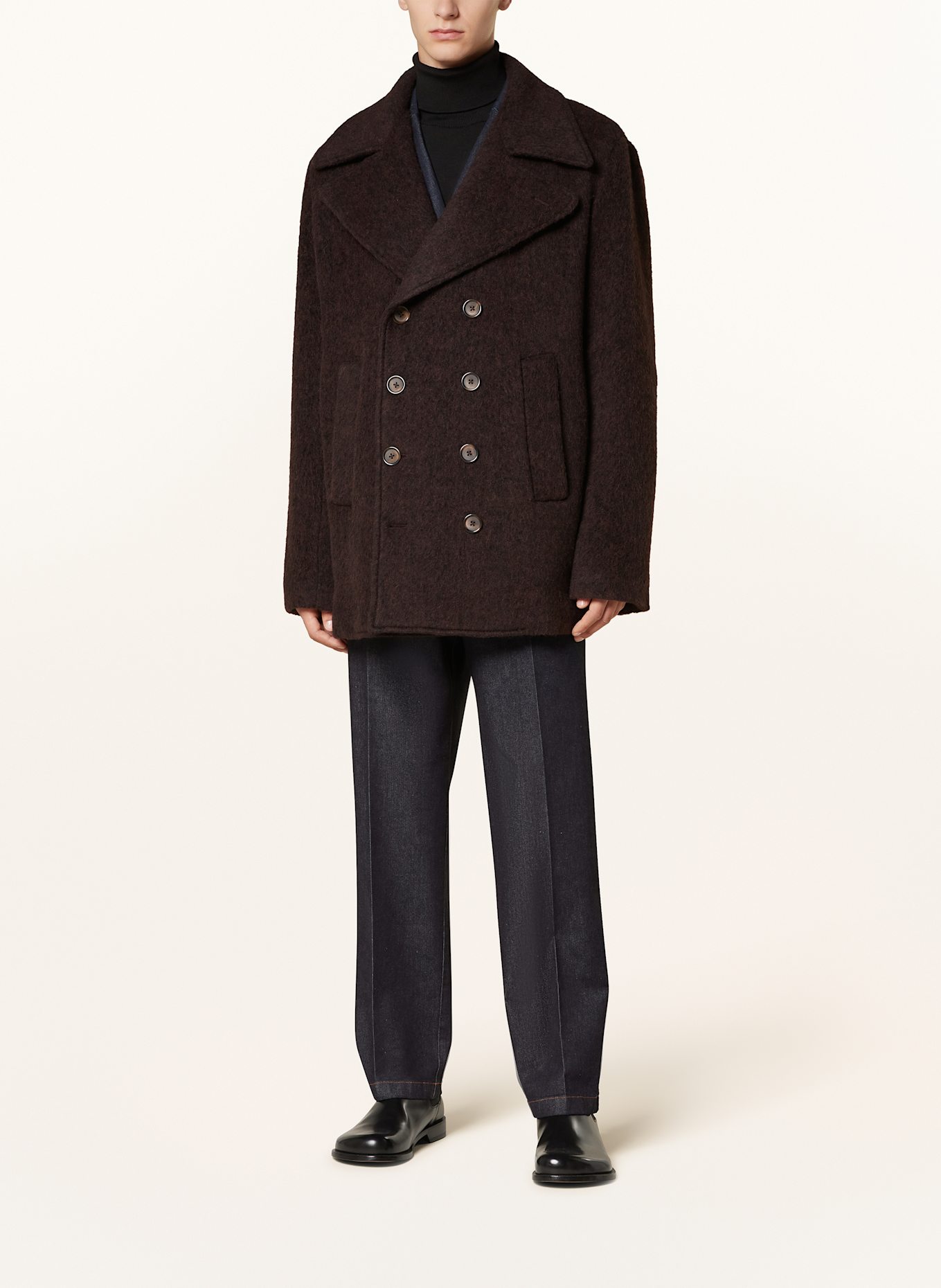 DOLCE GABBANA Alpaca coat