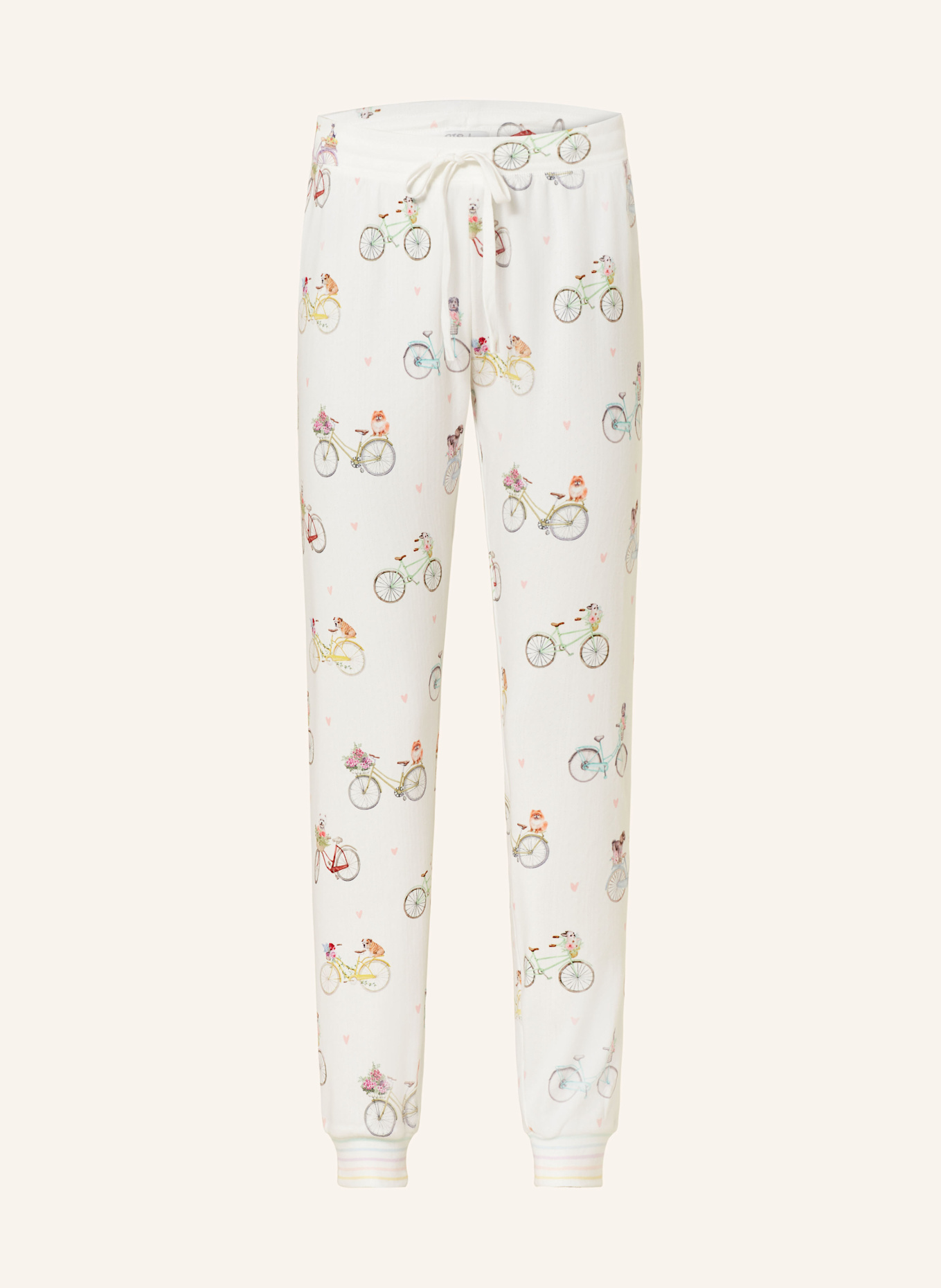 P.J.Salvage Pajama pants, Color: WHITE (Image 1)