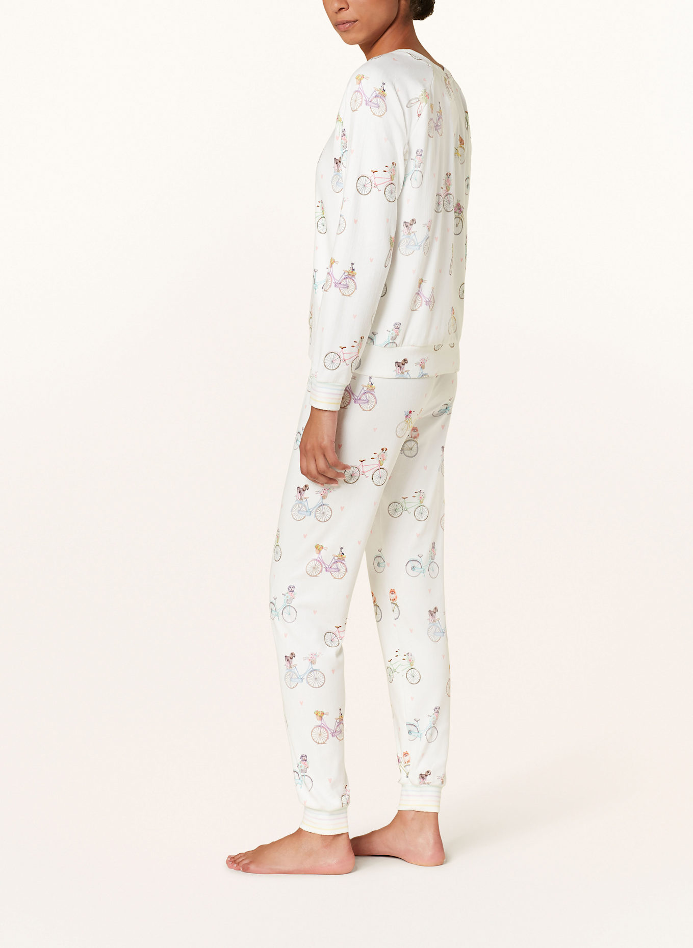 P.J.Salvage Pajama pants, Color: WHITE (Image 4)