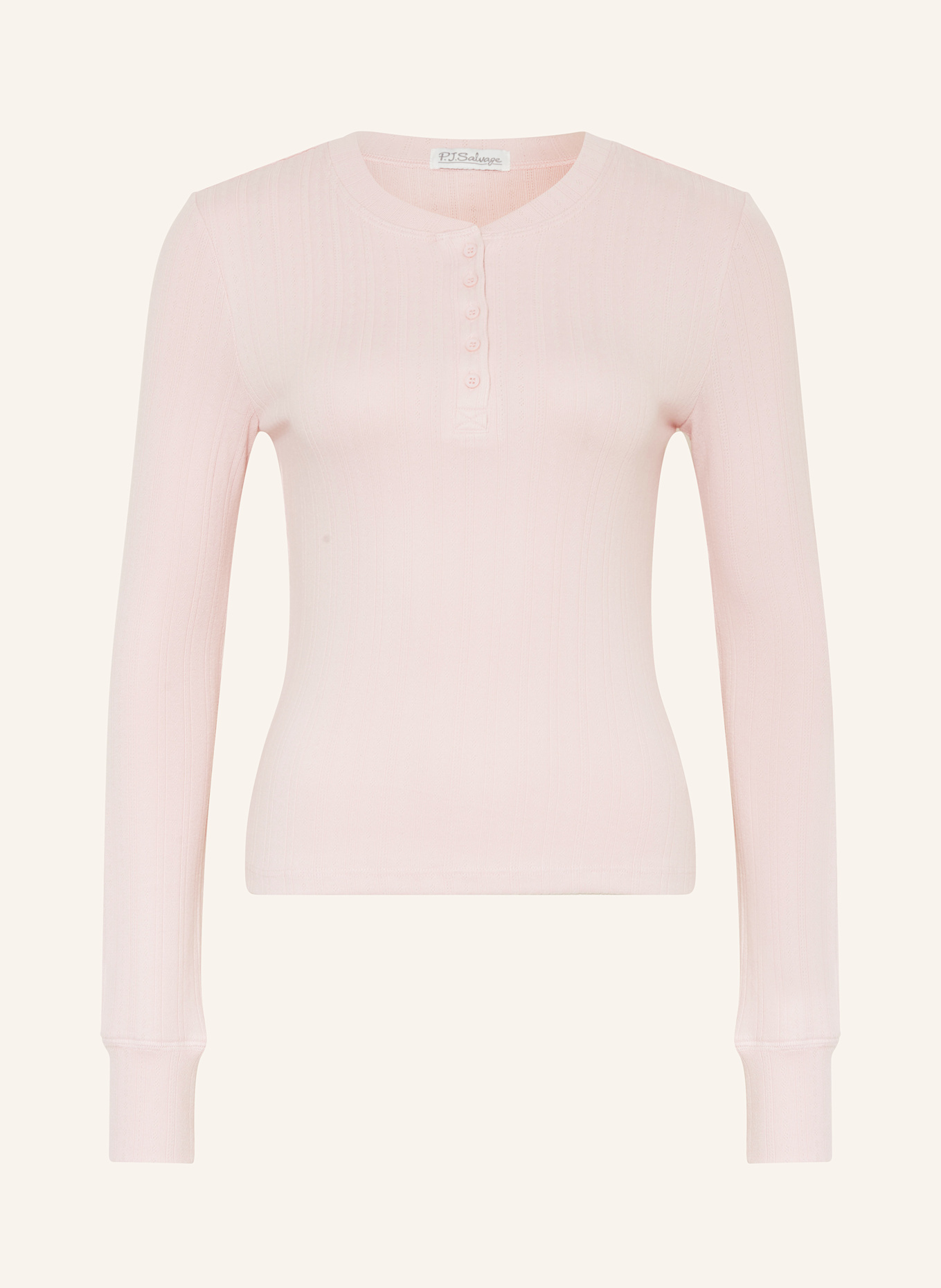 P.J.Salvage Pajama Green shirt, Color: LIGHT PINK (Image 1)