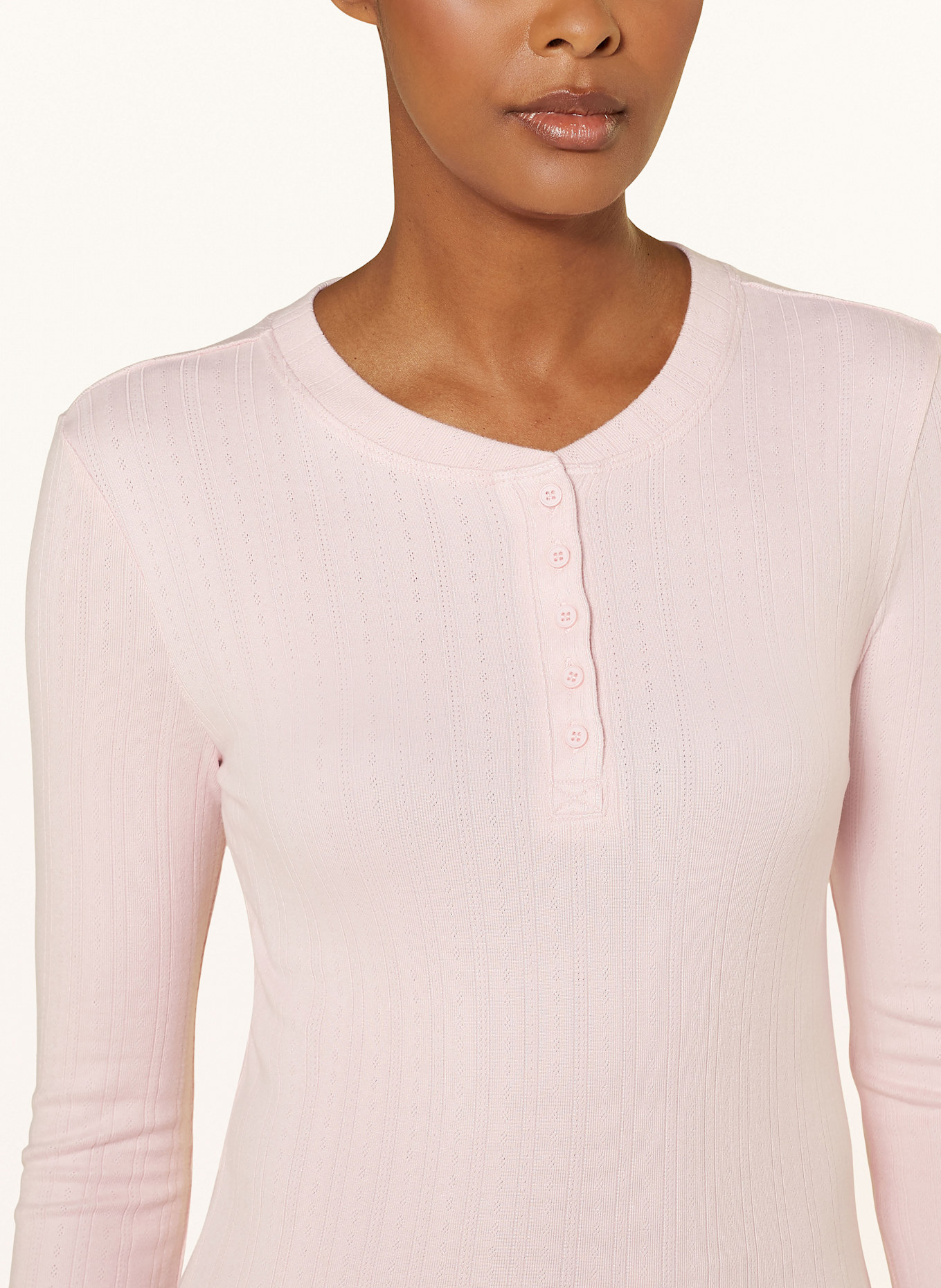 P.J.Salvage Pajama Green shirt, Color: LIGHT PINK (Image 4)
