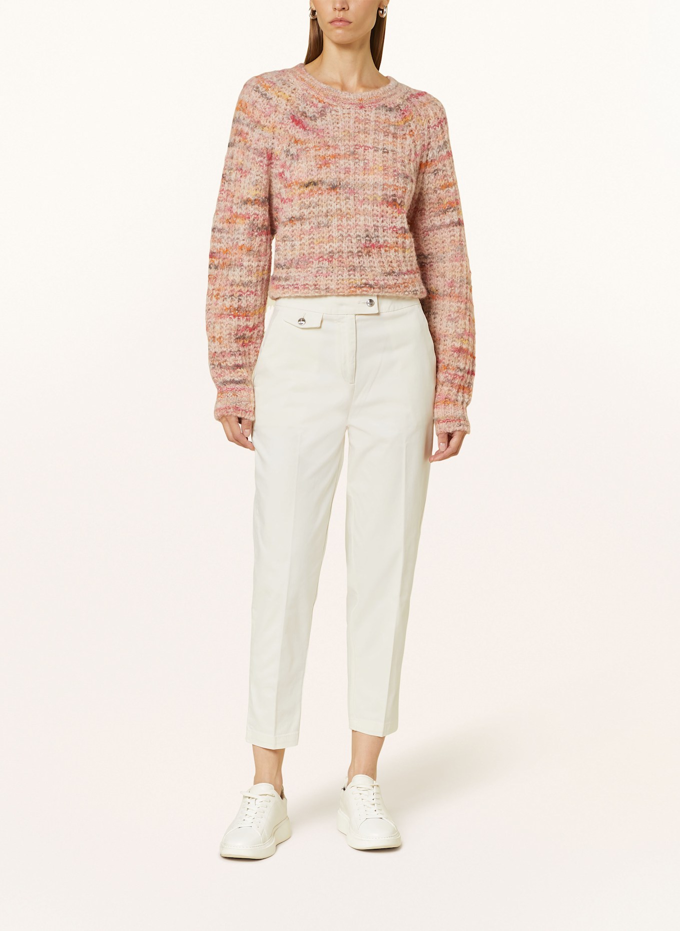 BOSS Chino kalhoty TASCHINA: BÍLÁ