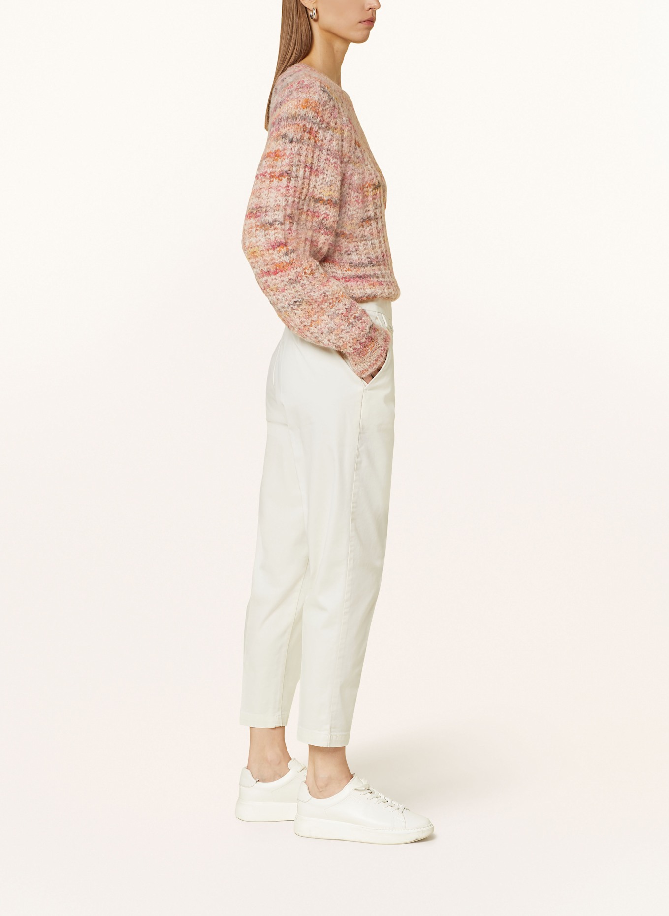 BOSS Chino kalhoty TASCHINA: BÍLÁ