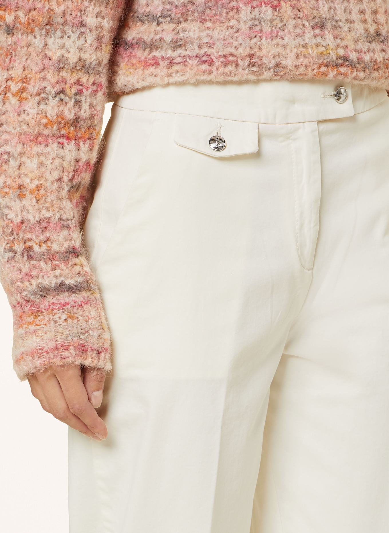 BOSS Chino kalhoty TASCHINA: BÍLÁ