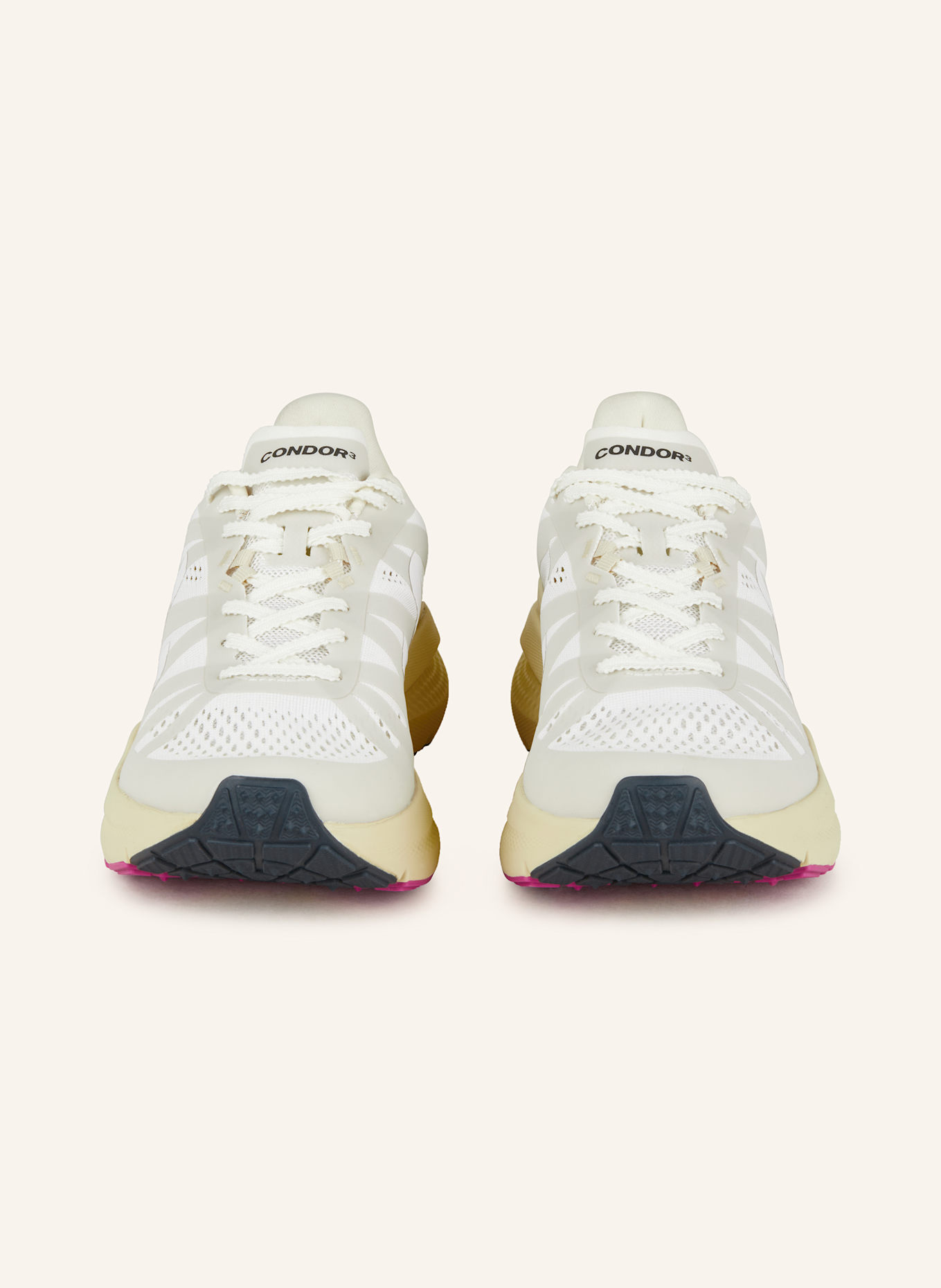 VEJA CONDOR 3 running shoes, Color: WHITE/ LIGHT GRAY/ LIGHT YELLOW (Image 3)