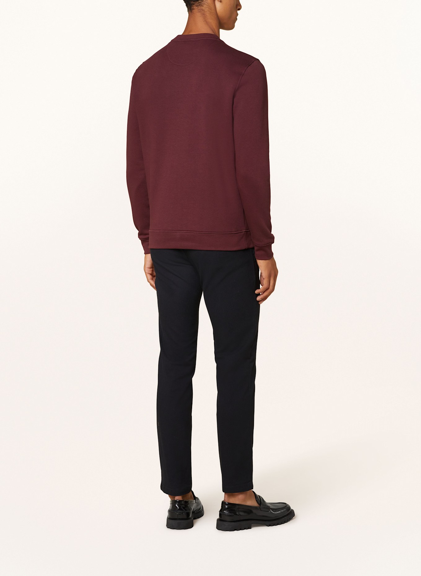 STROKESMAN'S Sweatshirt: DUNKELROT