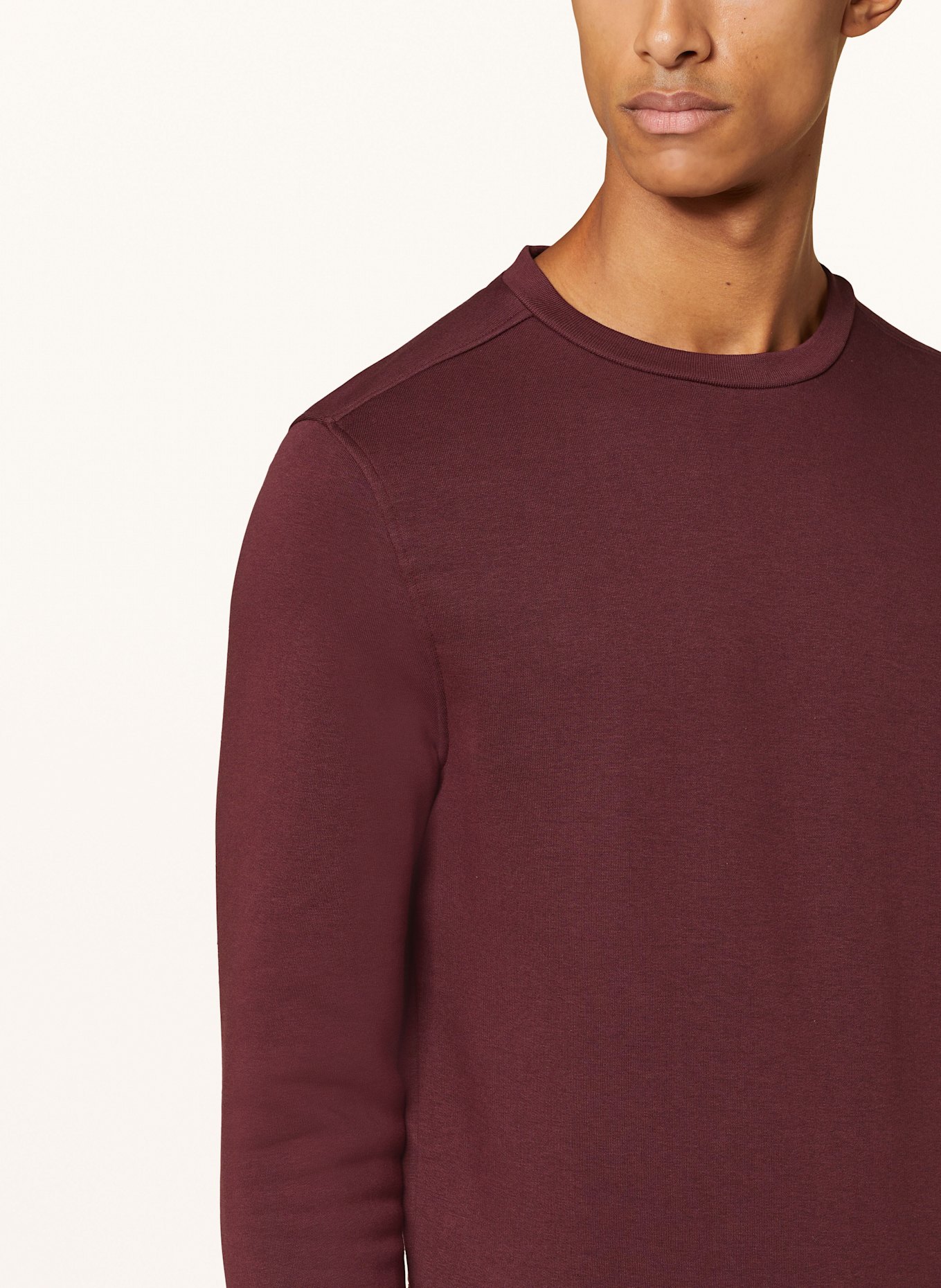 STROKESMAN'S Sweatshirt: DUNKELROT