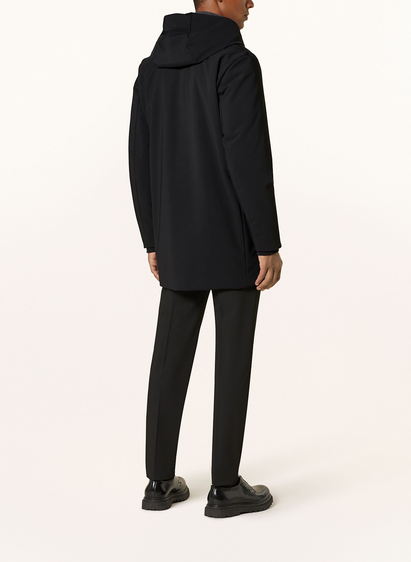 STRELLSON Parka FLEX CROSS: SCHWARZ