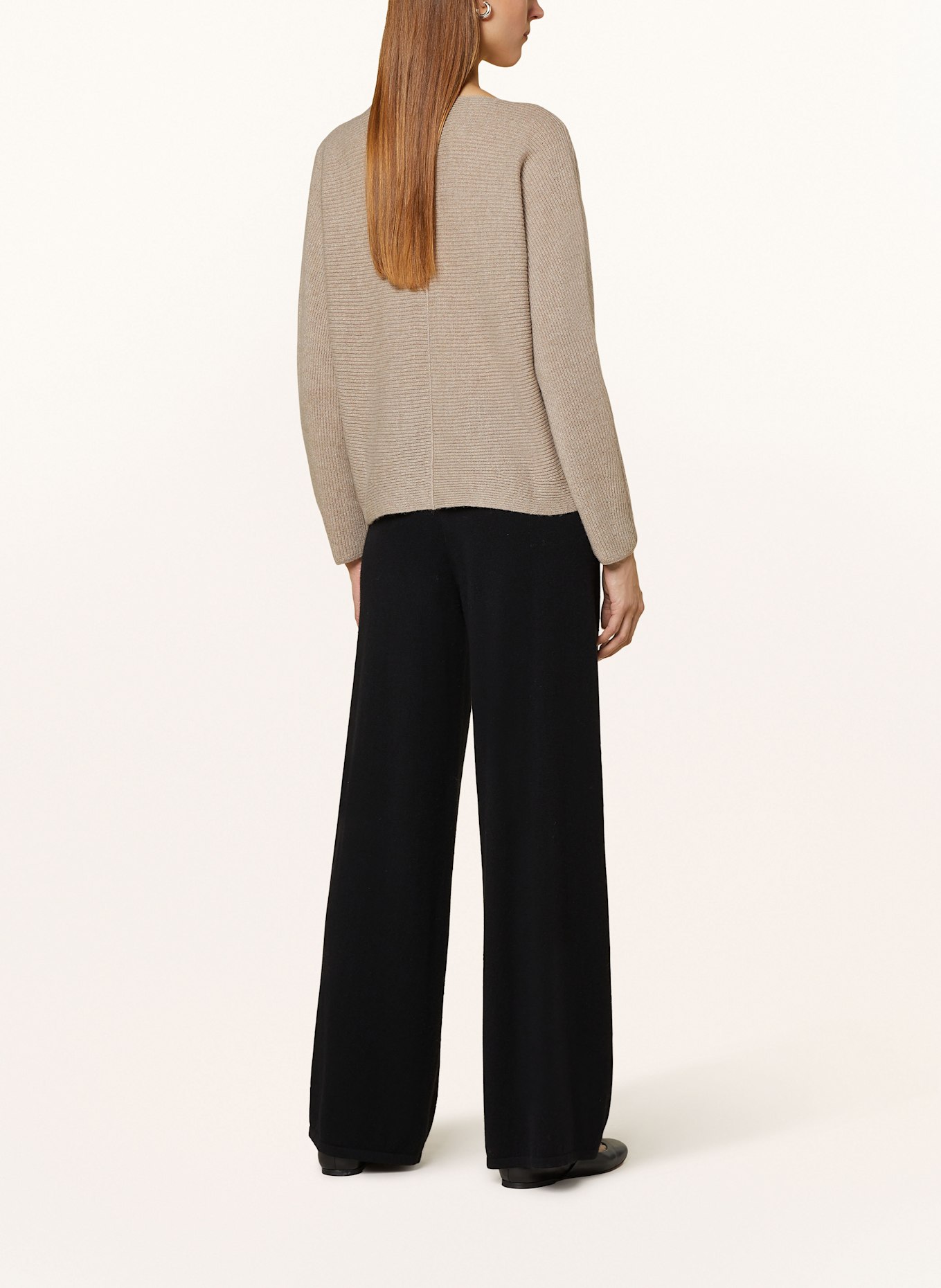 lilienfels Sweater with cashmere: TAUPE