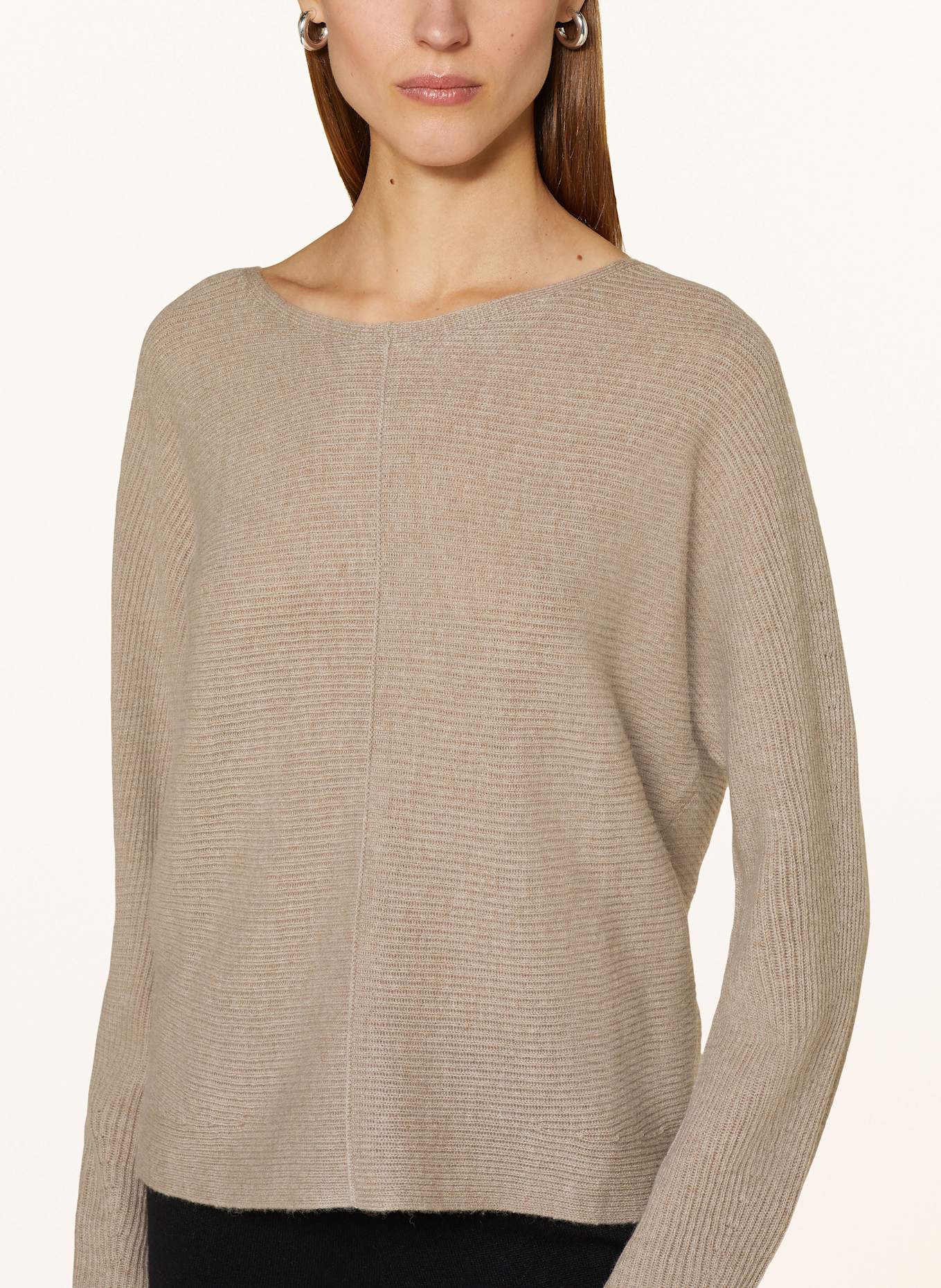 lilienfels Sweater with cashmere: TAUPE