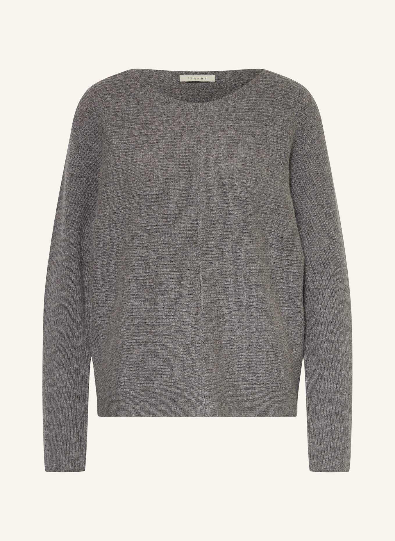 lilienfels Pullover mit Cashmere: GRAU