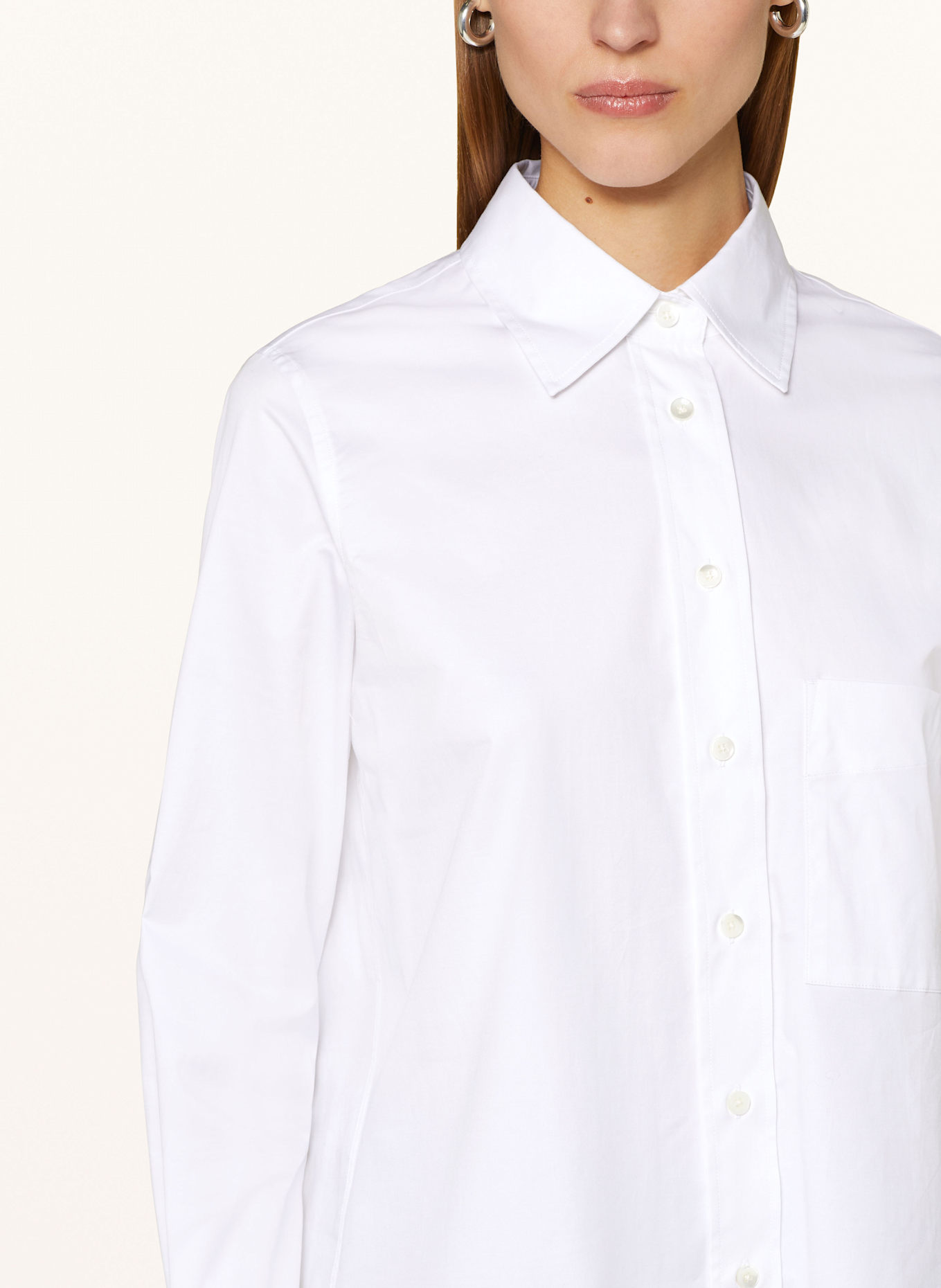 CLOSED Shirt blouse, Color: WHITE (Image 4)