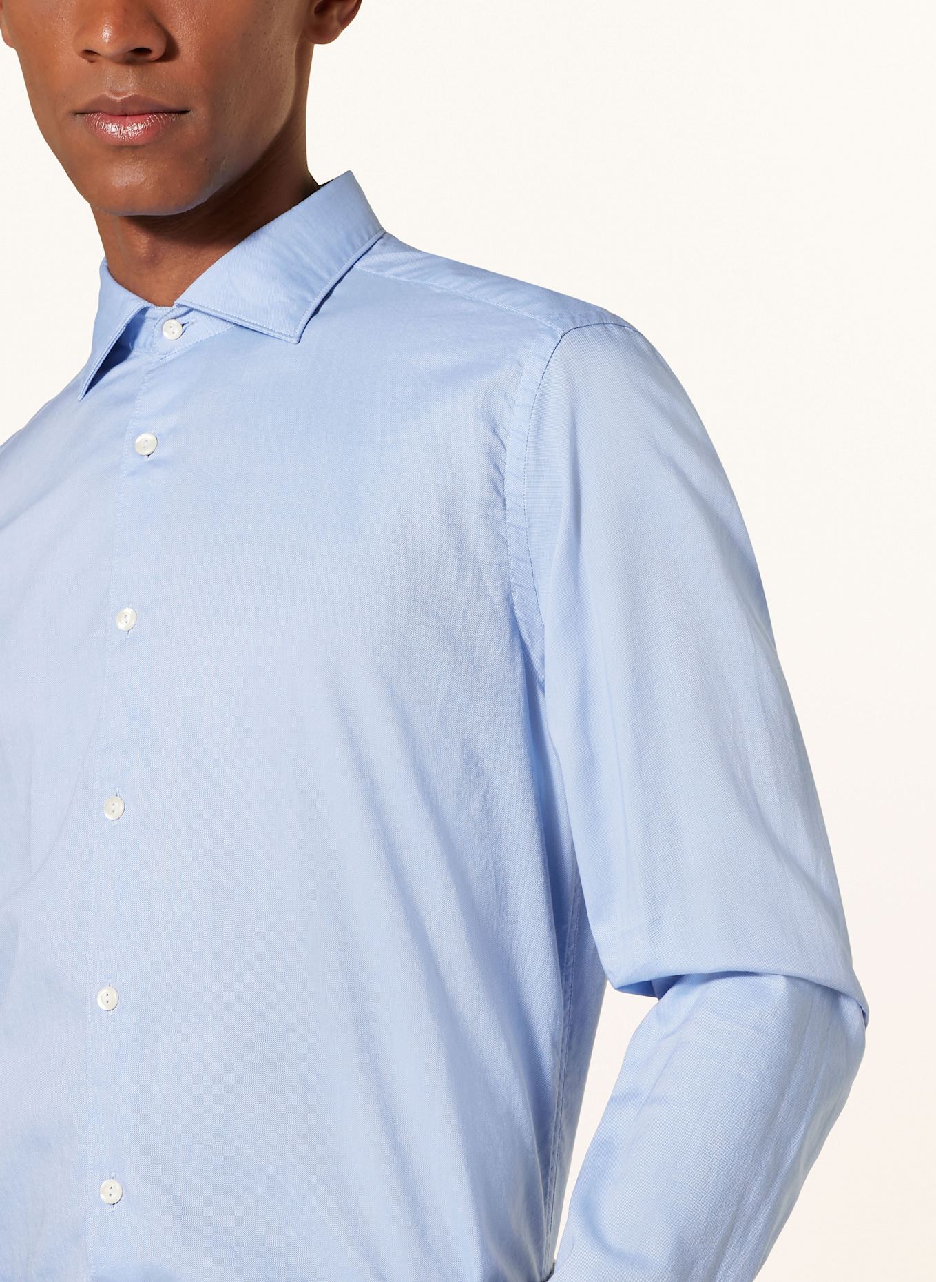 tintoria mattei Shirt regular fit, Color: LIGHT BLUE (Image 4)