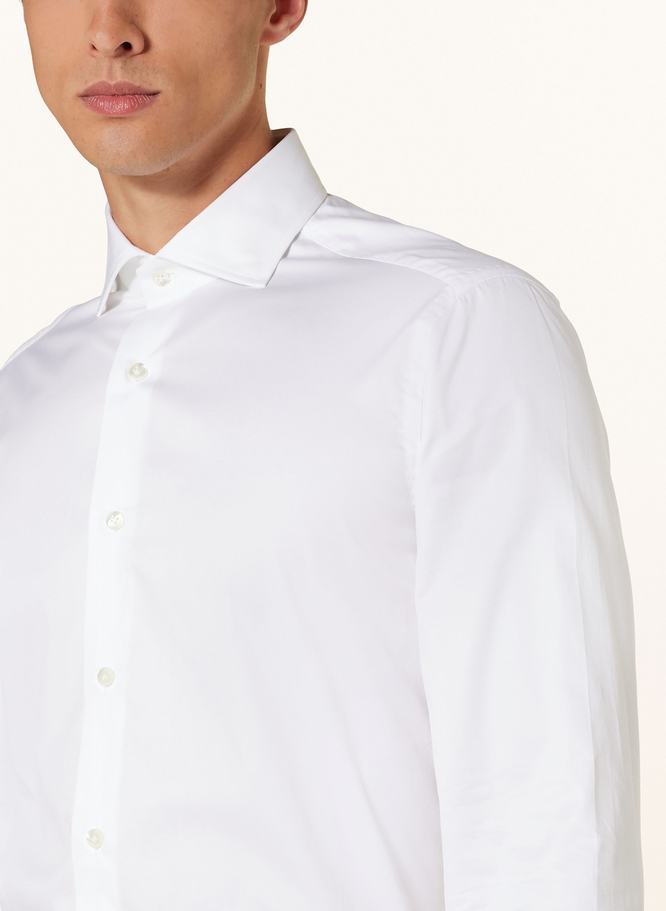 tintoria mattei Shirt slim fit, Color: WHITE (Image 4)