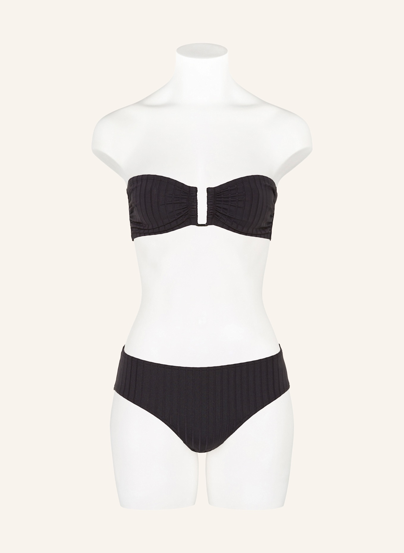 ERES Bandeau-bikinitop PLAYA: ZWART