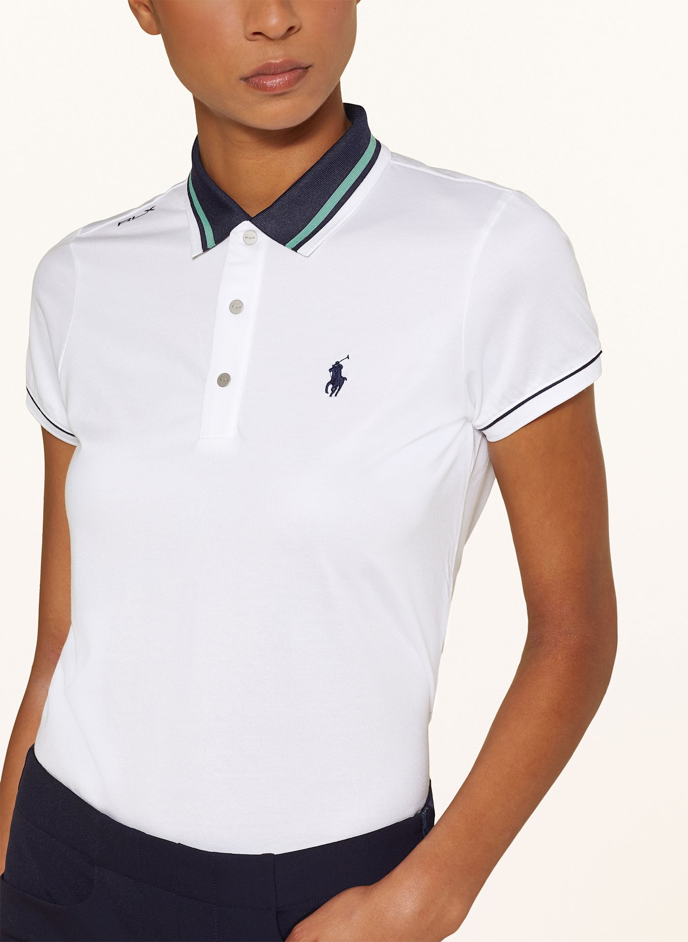 RLX RALPH LAUREN Piqué polo shirt, Color: WHITE (Image 4)