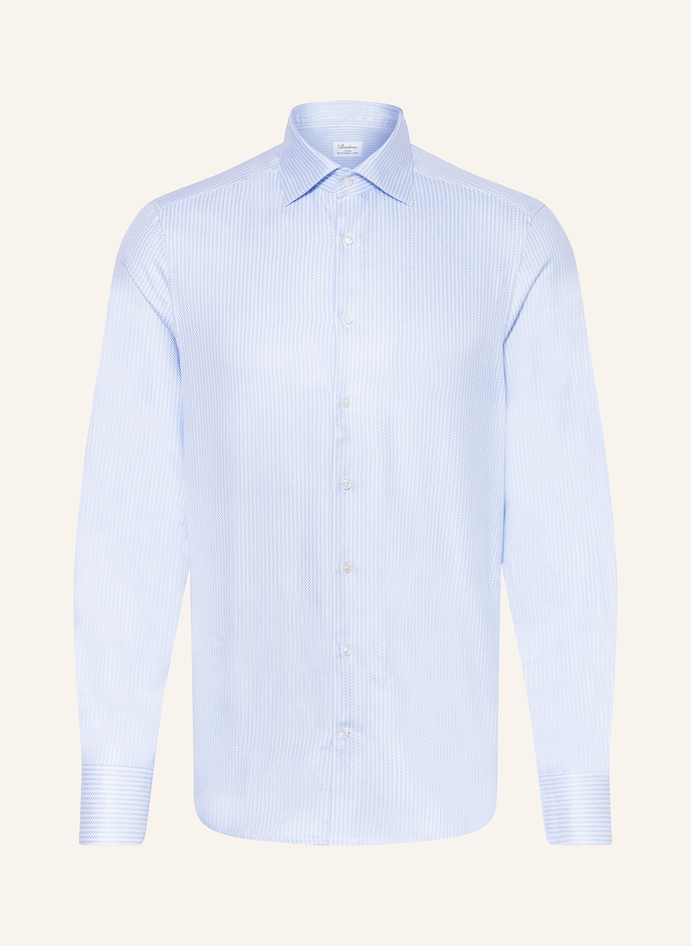 Stenströms Shirt slimline, Color: 111 Light blue pattern (Image 1)