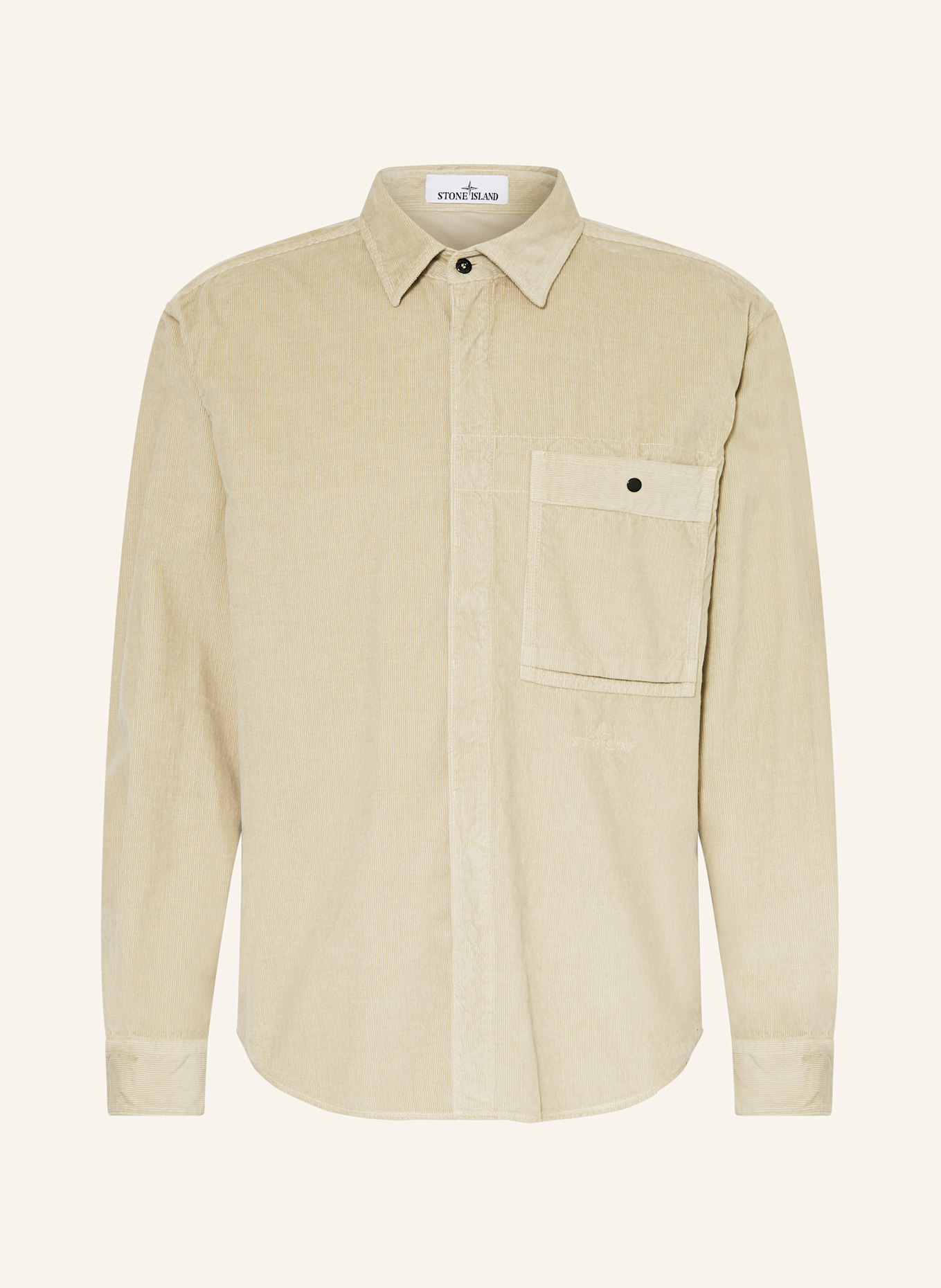 Corduroy stone island shirt 2025