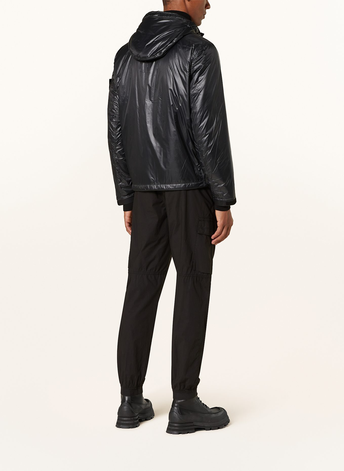 STONE ISLAND Jacket with PRIMALOFT® insulation: BLACK