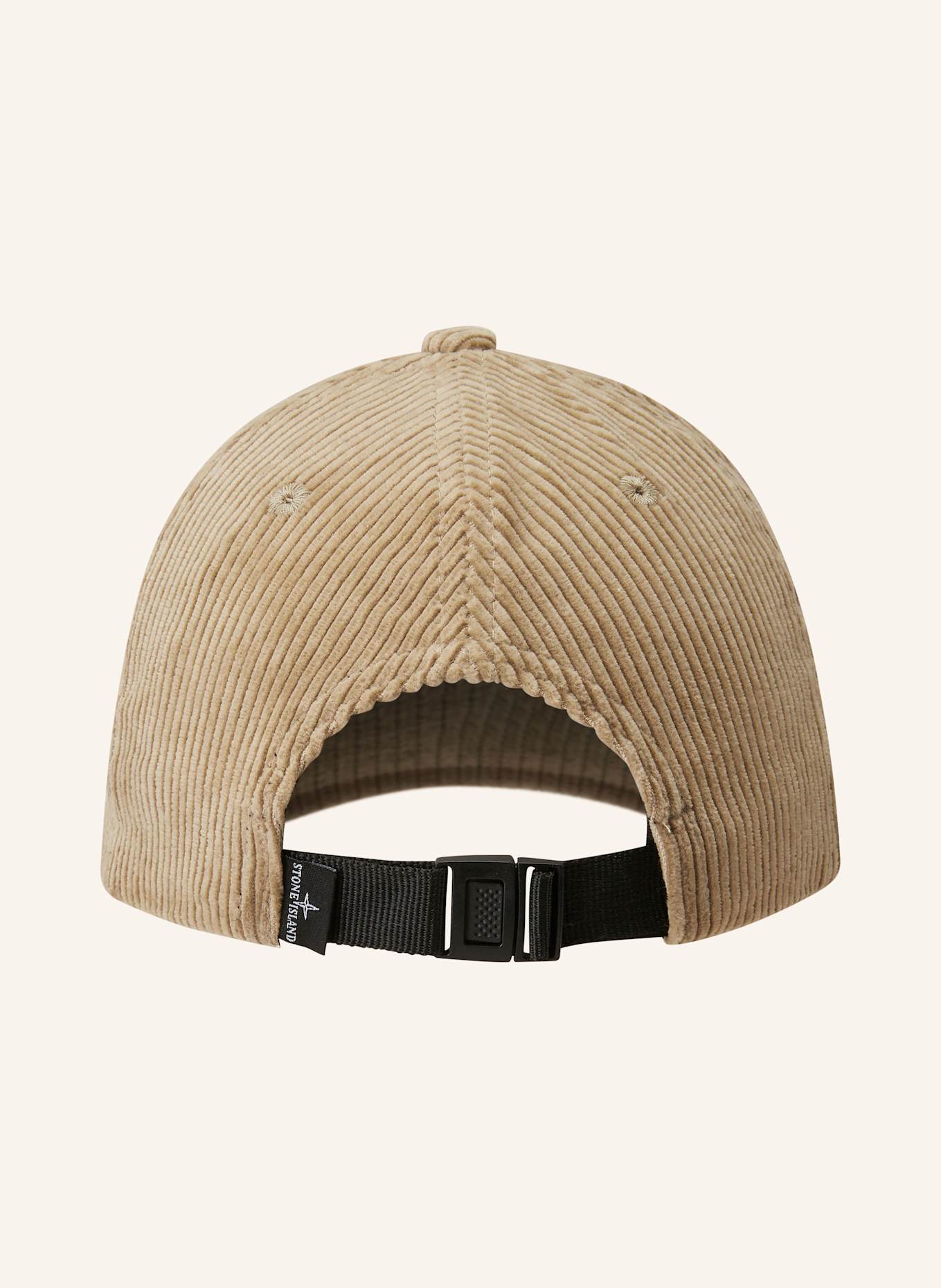 Stone island cap beige discount