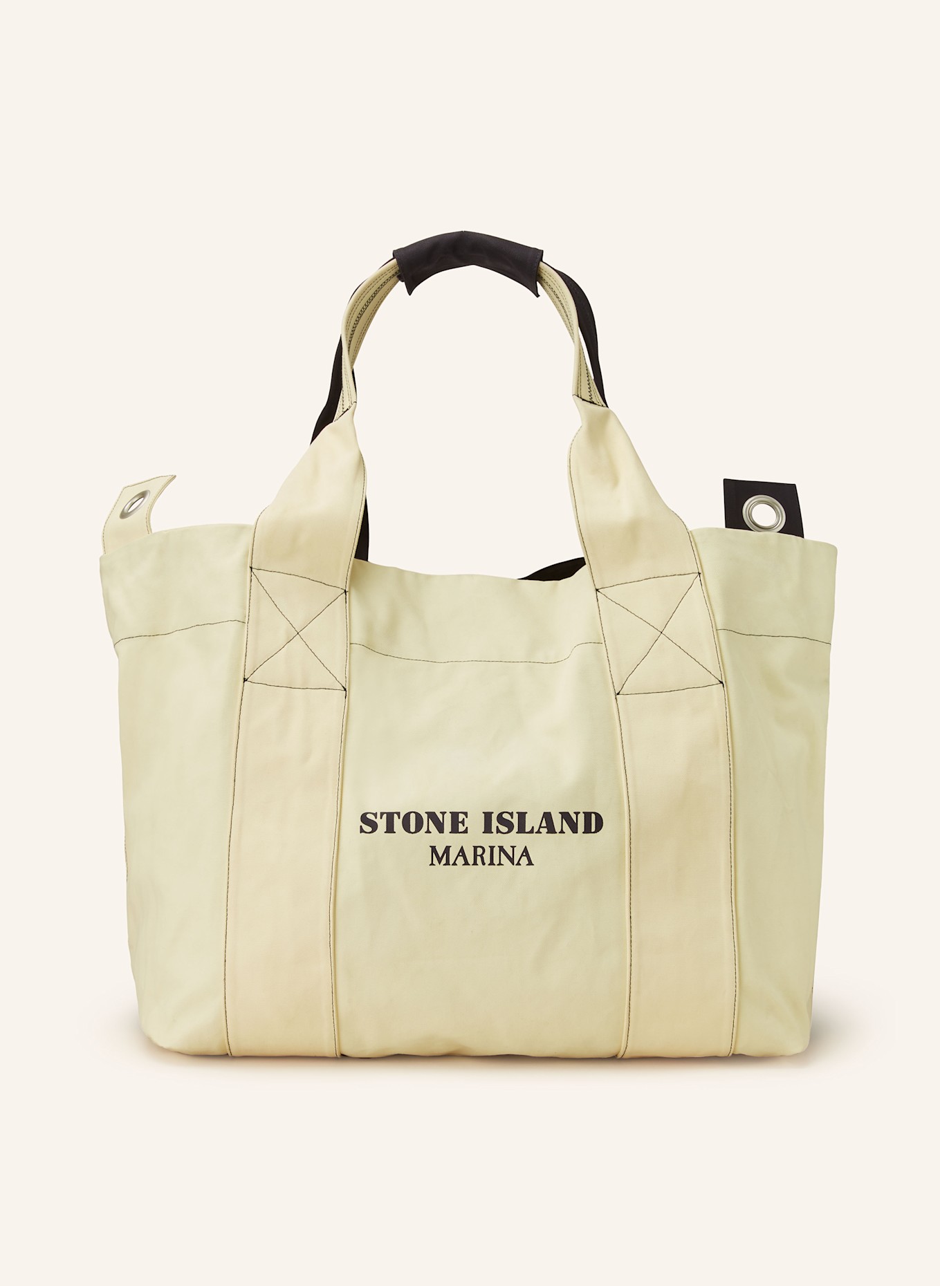 STONE ISLAND Shopper MARINA, Barva: KRÉMOVÁ/ TMAVĚ MODRÁ (Obrázek 1)