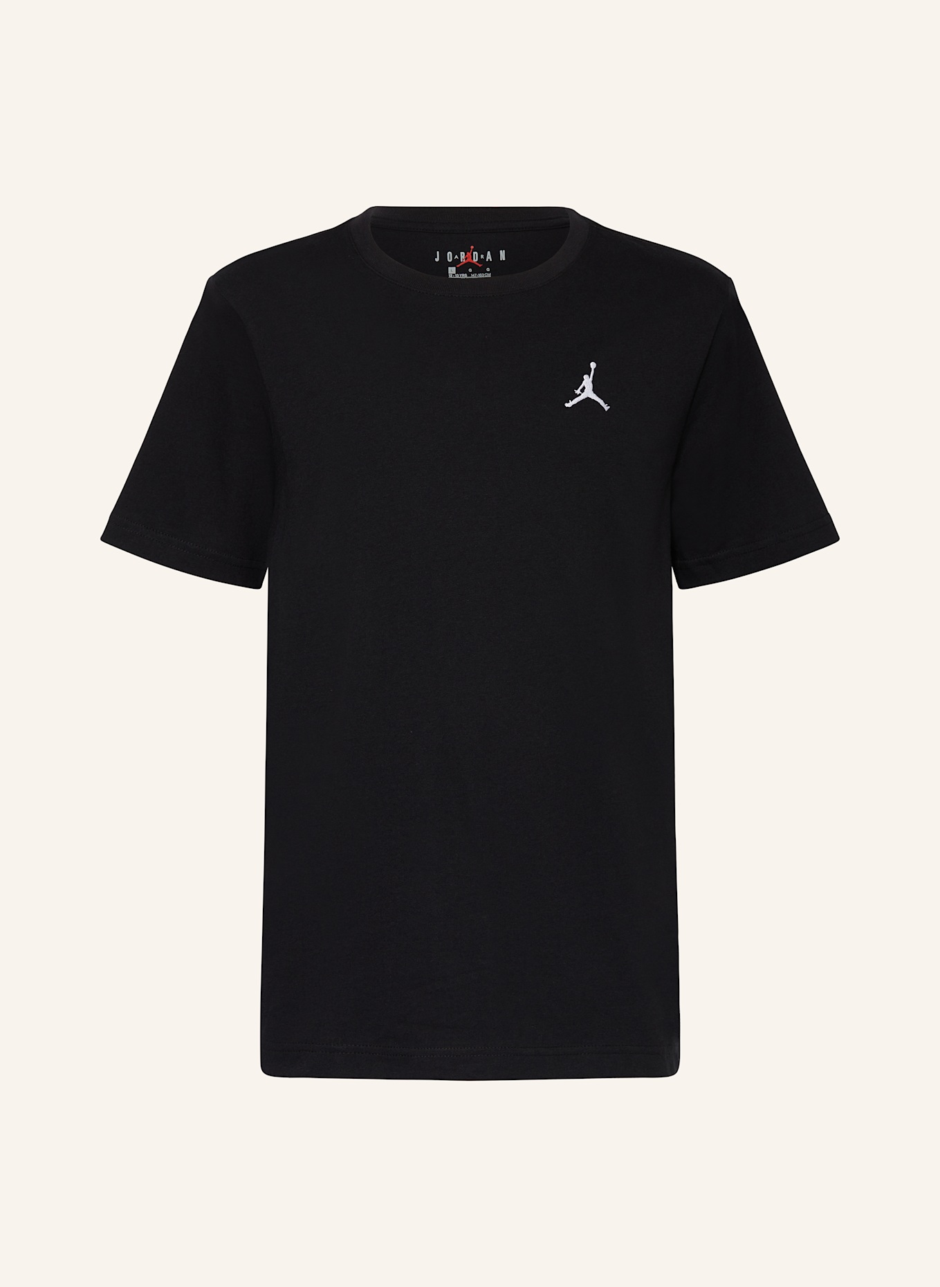 JORDAN T-Shirt JUMPMAN AIR: SCHWARZ