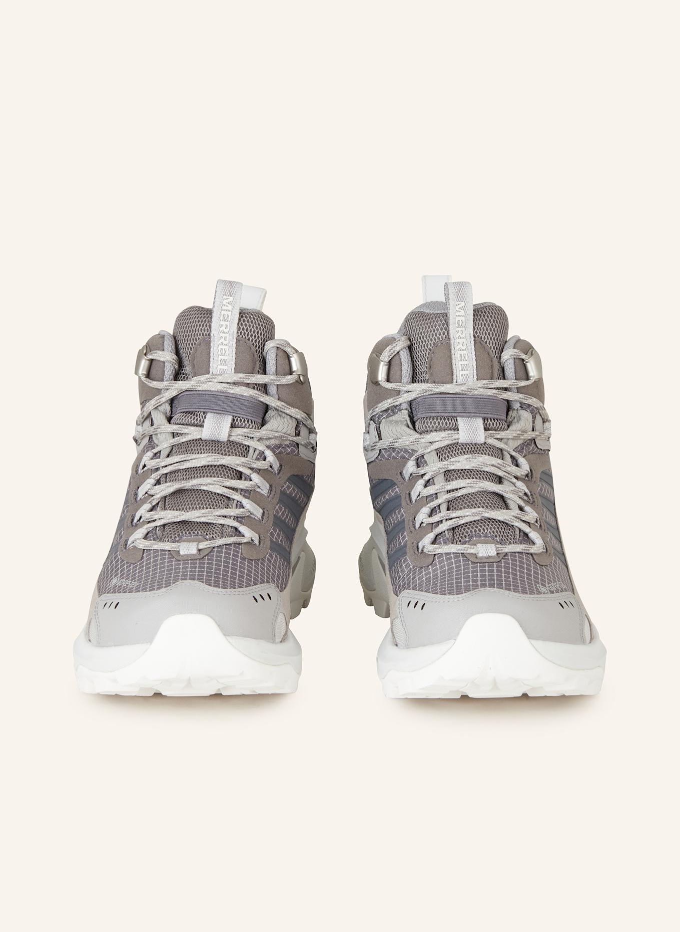 MERRELL Wanderschuhe MOAB SPEED 2 MID GTX: GRAU / HELLGRAU